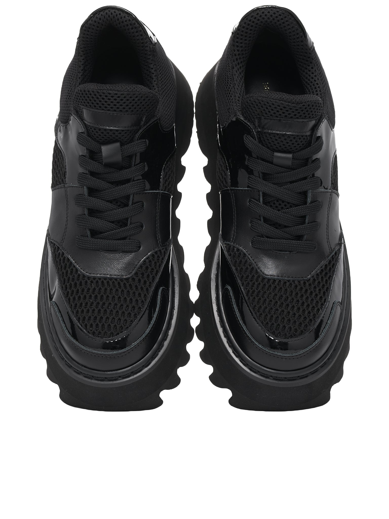 Platform Sneakers (JJ-K107-001-BLACK-BLACK)