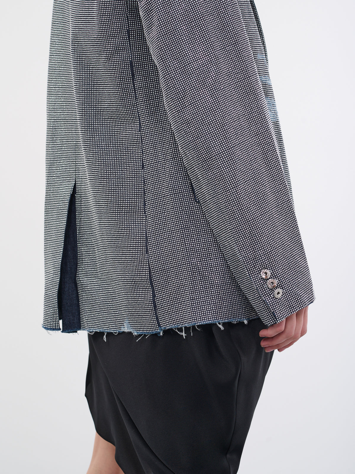Studded SB Blazer (JK0234-PG1268-743-INDIGO-SILVE)