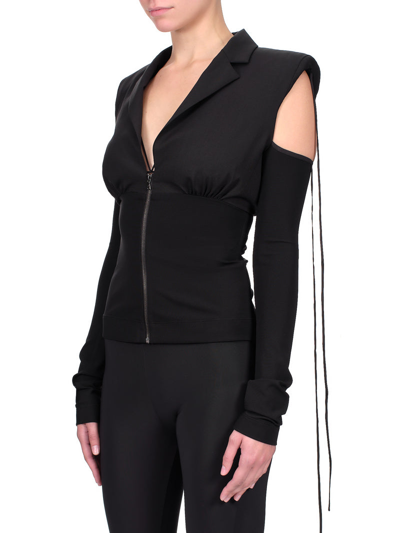 Nensi Dojaka Fitted Blazer | H.Lorenzo - side