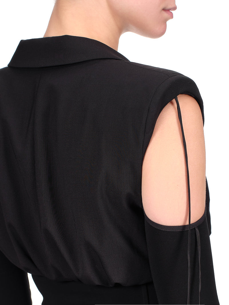 Nensi Dojaka Fitted Blazer | H.Lorenzo - detail