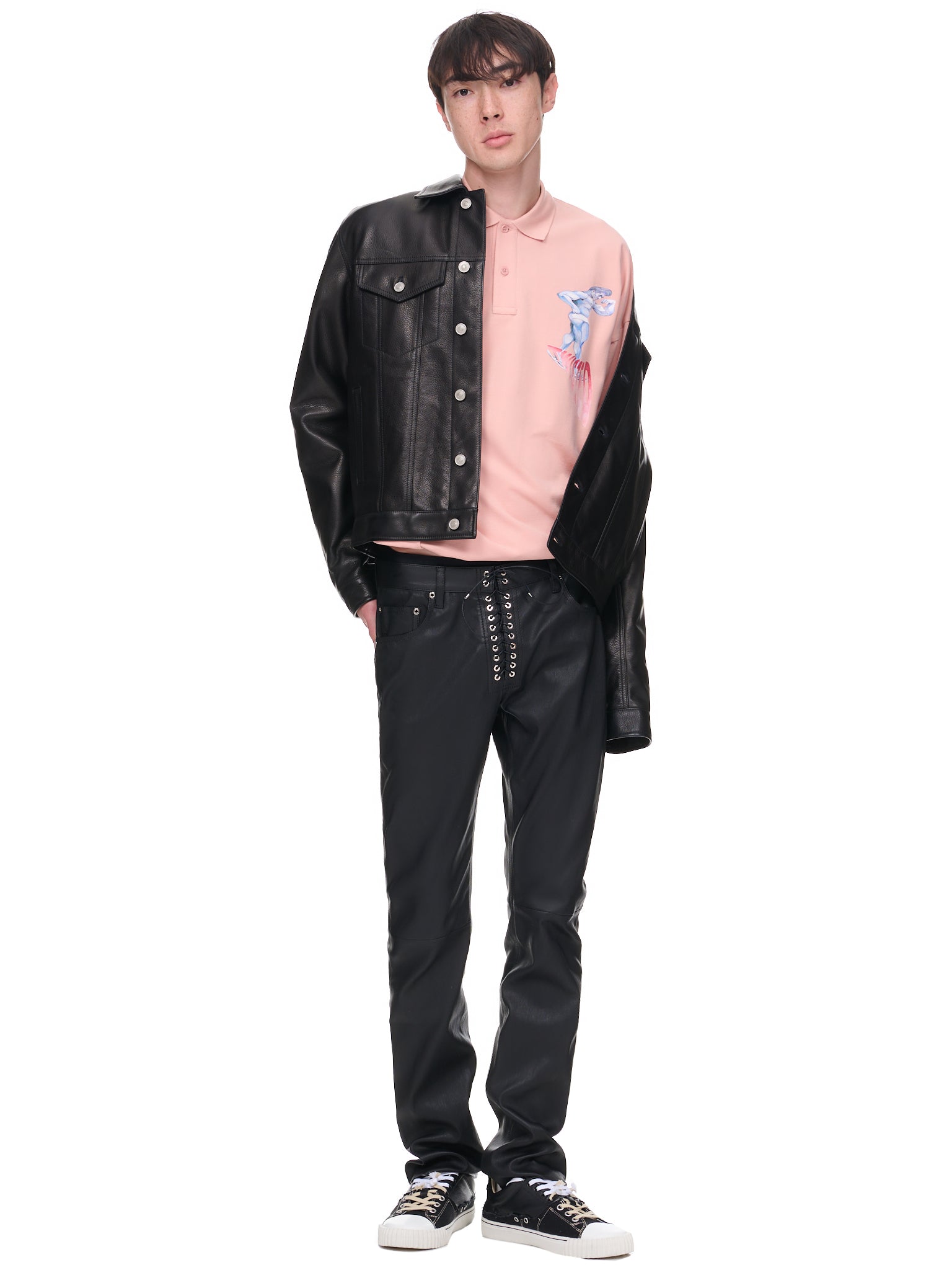 JW ANDERSON Tom of Finland Polo Shirt | H. Lorenzo - styled 