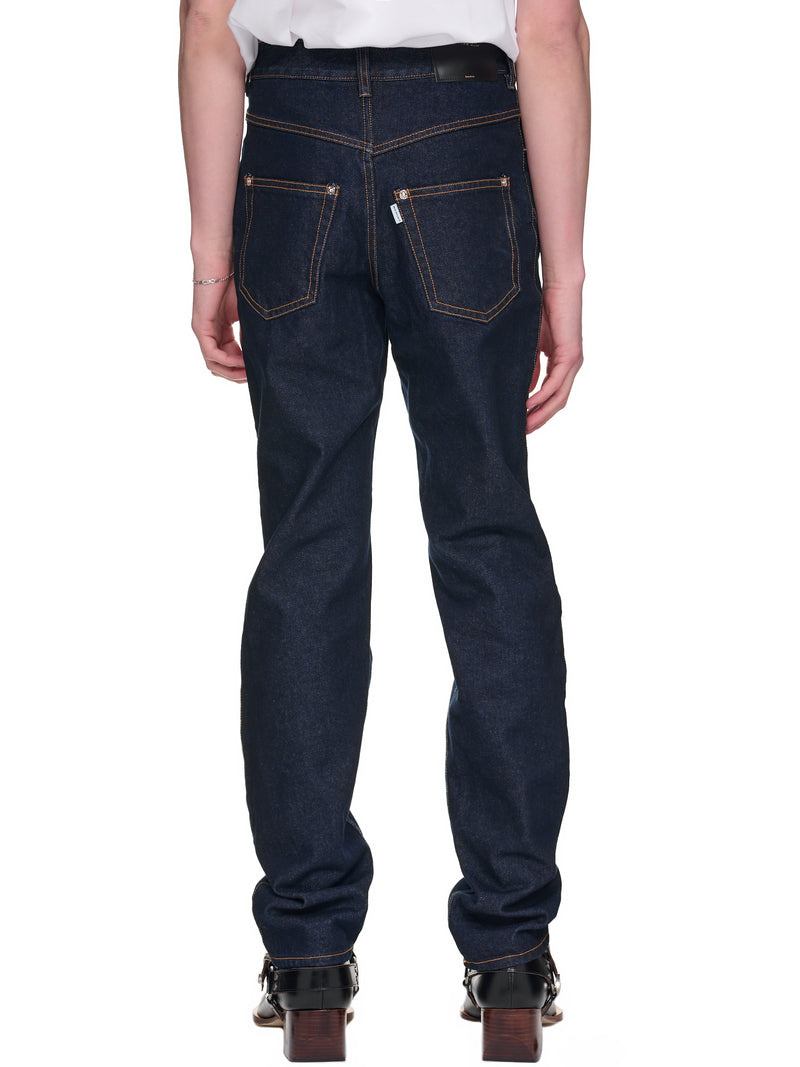 Seam Denim Pants (JTK-T01-INDIGO-BLUE)