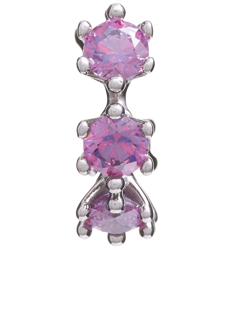 Wheel Ear Cuff (JW09-SILVER-PURPLE)