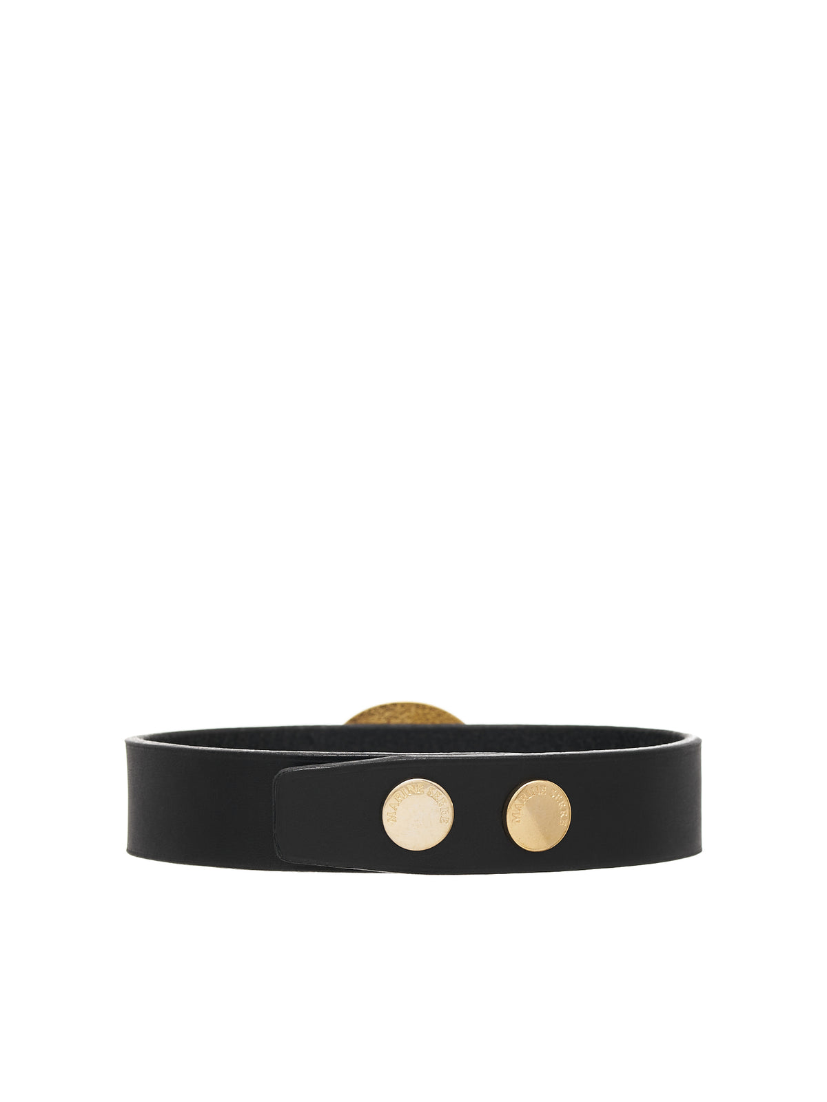 Leather Moon Choker (JW146W-OTHTU012-GOLD)