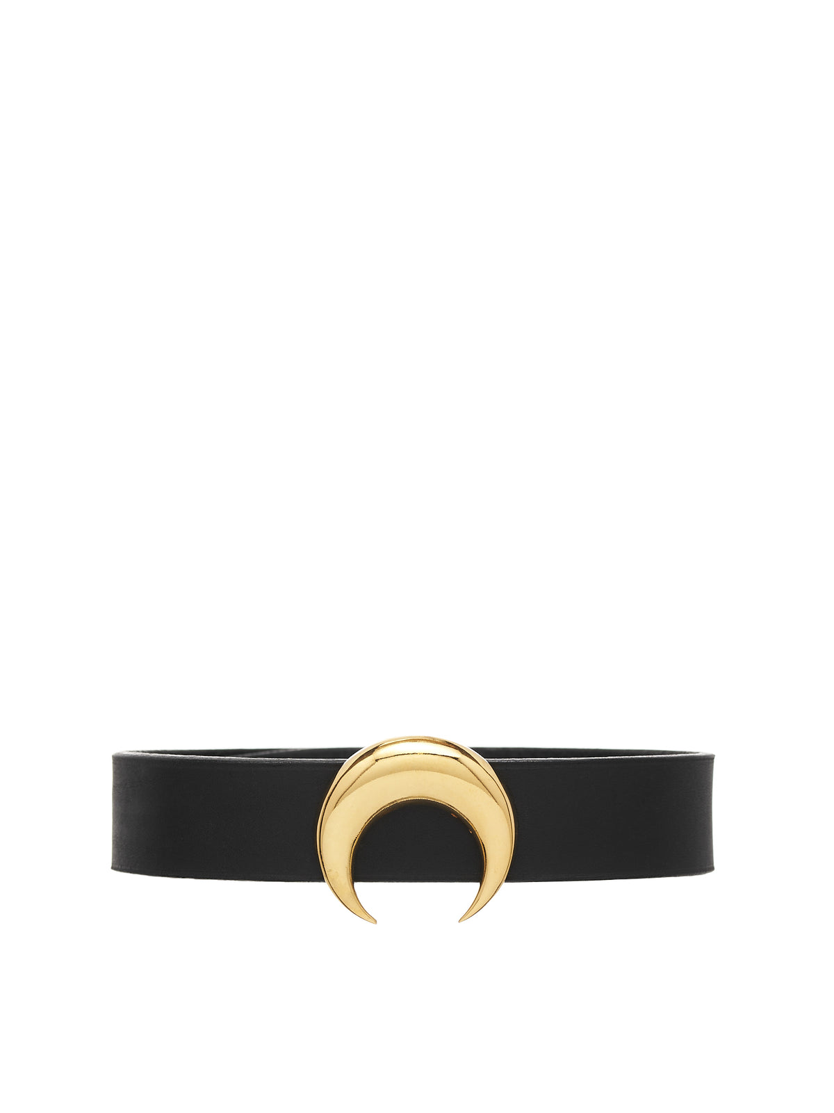 Leather Moon Choker (JW146W-OTHTU012-GOLD)