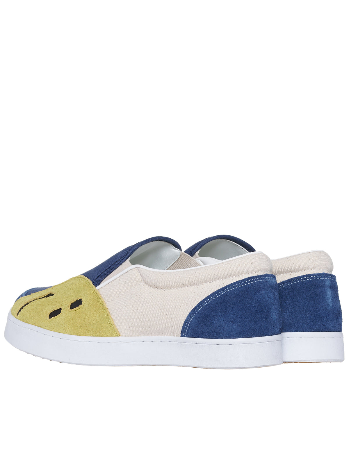 Rain Smiley Slip-On (K2103XG522-ECRU-BLUE)