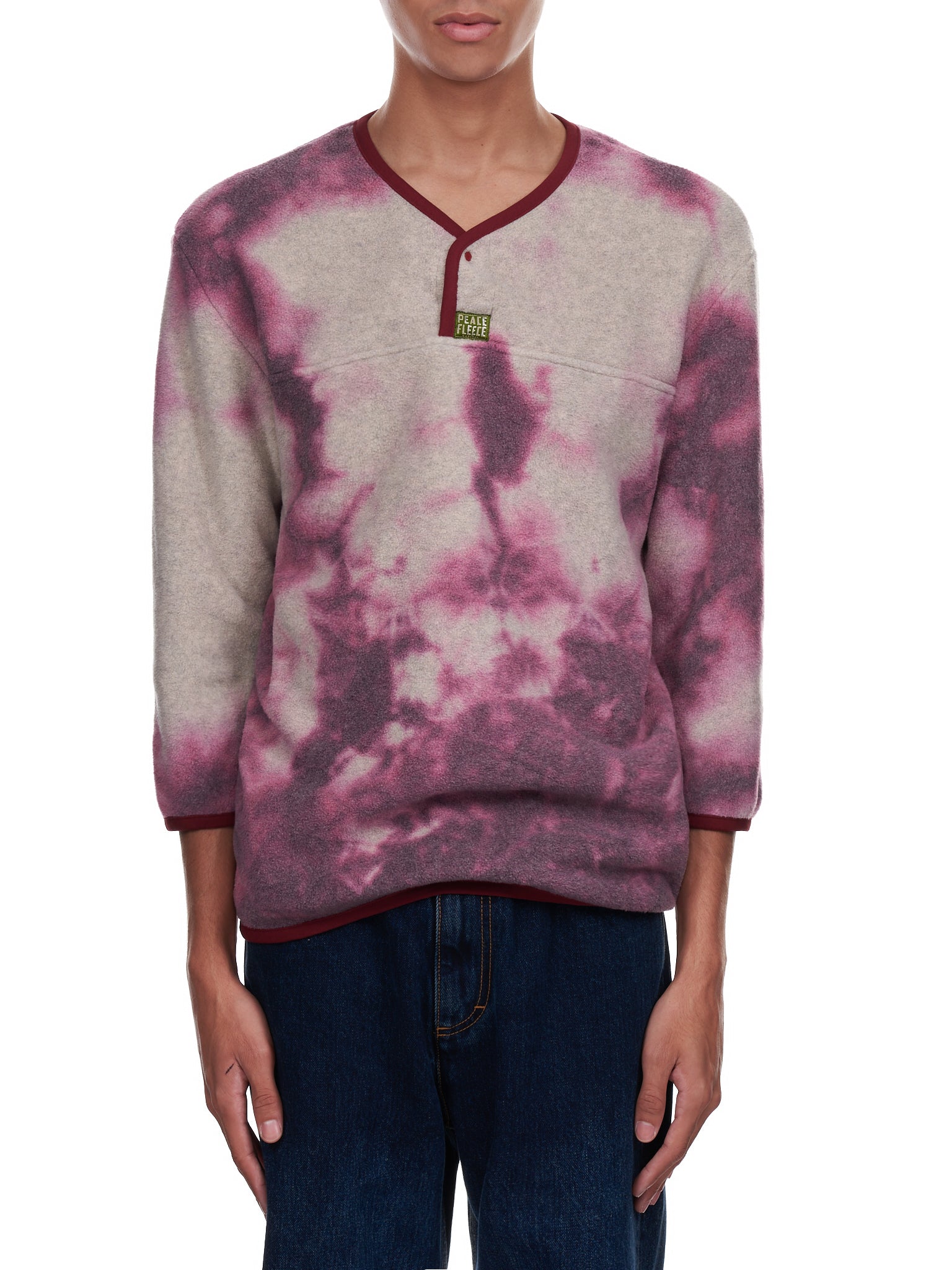 Kapital Tie-Dye Fleece Sweater | H. Lorenzo - front