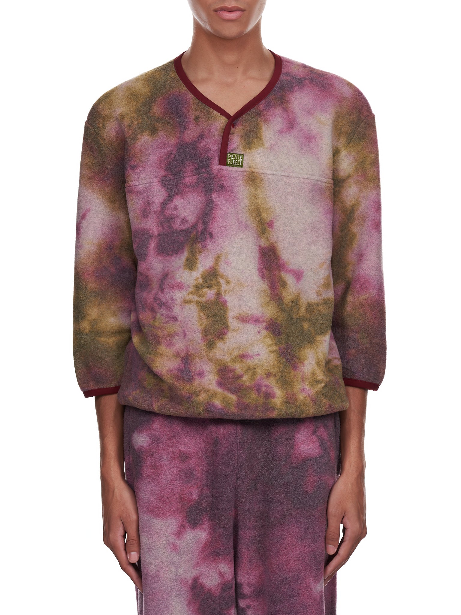 Kapital Tie-Dye Fleece Sweater | H. Lorenzo - front