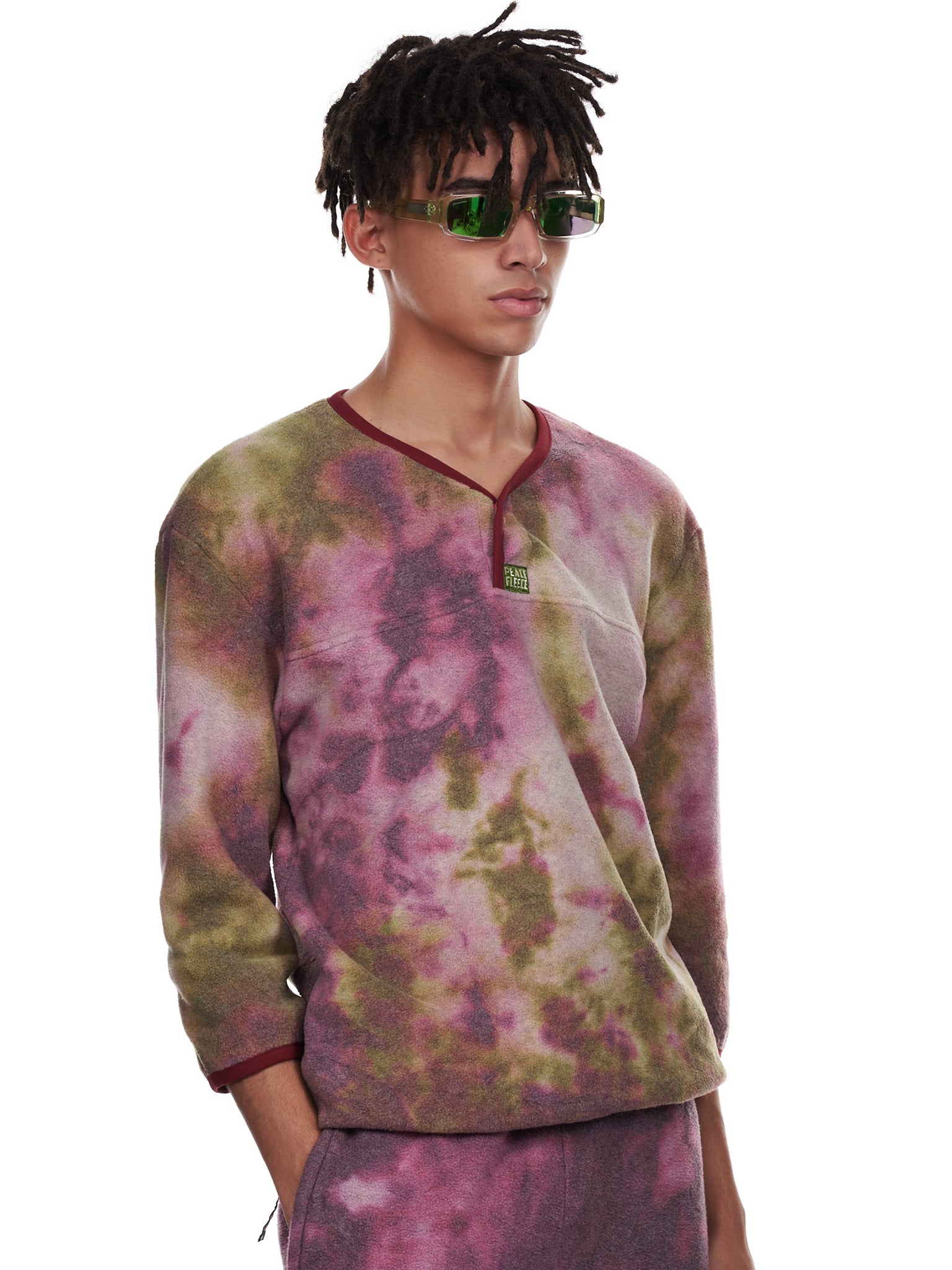 Kapital Tie-Dye Fleece Sweater | H. Lorenzo - detail 1