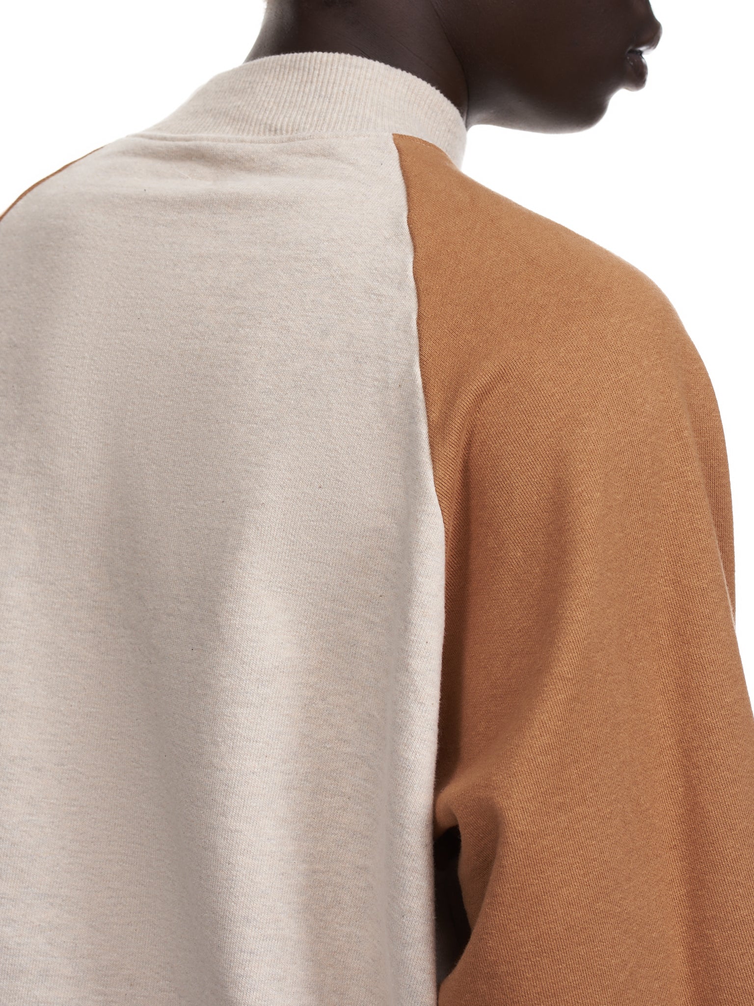 Kapital Raglan Sleeve High Neck Sweatshirt | H. Lorenzo - detail 