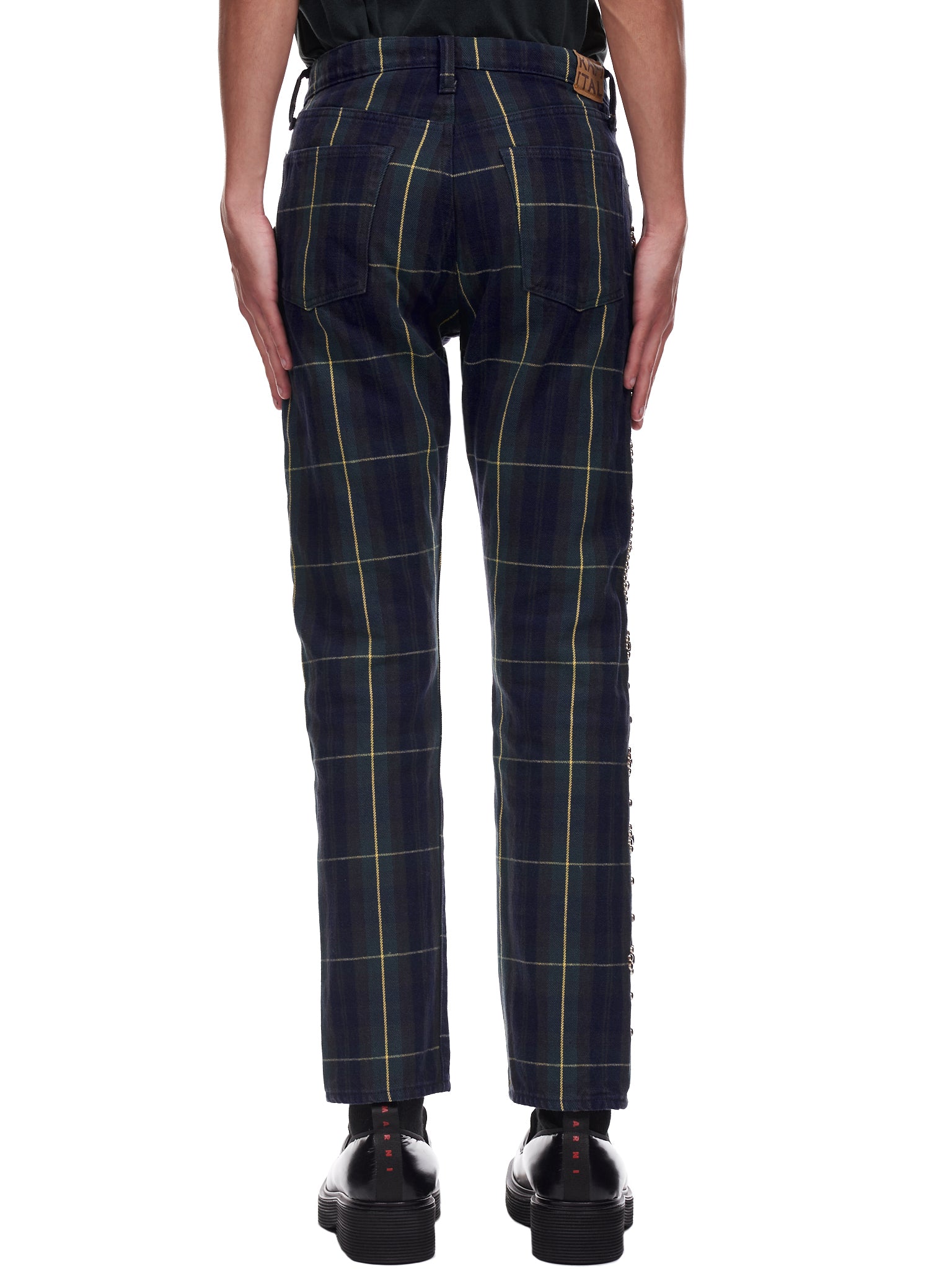 Kapital Check Jeans | H. Lorenzo - back