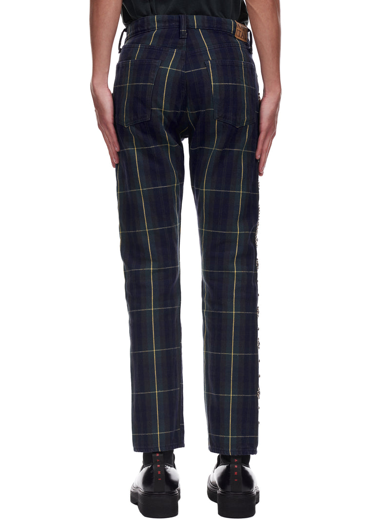 Kapital Check Jeans | H. Lorenzo - back