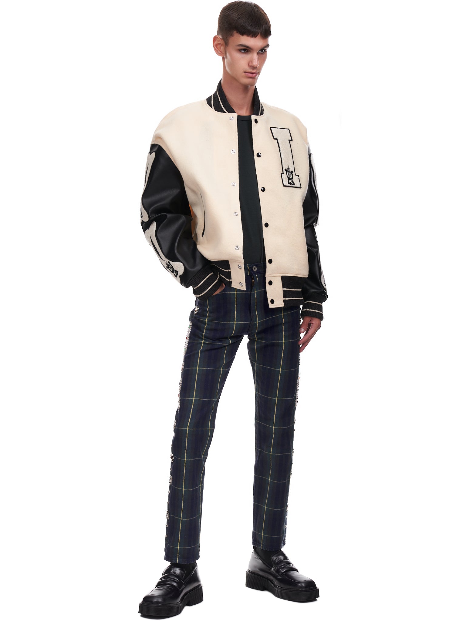 Kapital Check Jeans | H. Lorenzo - styled 