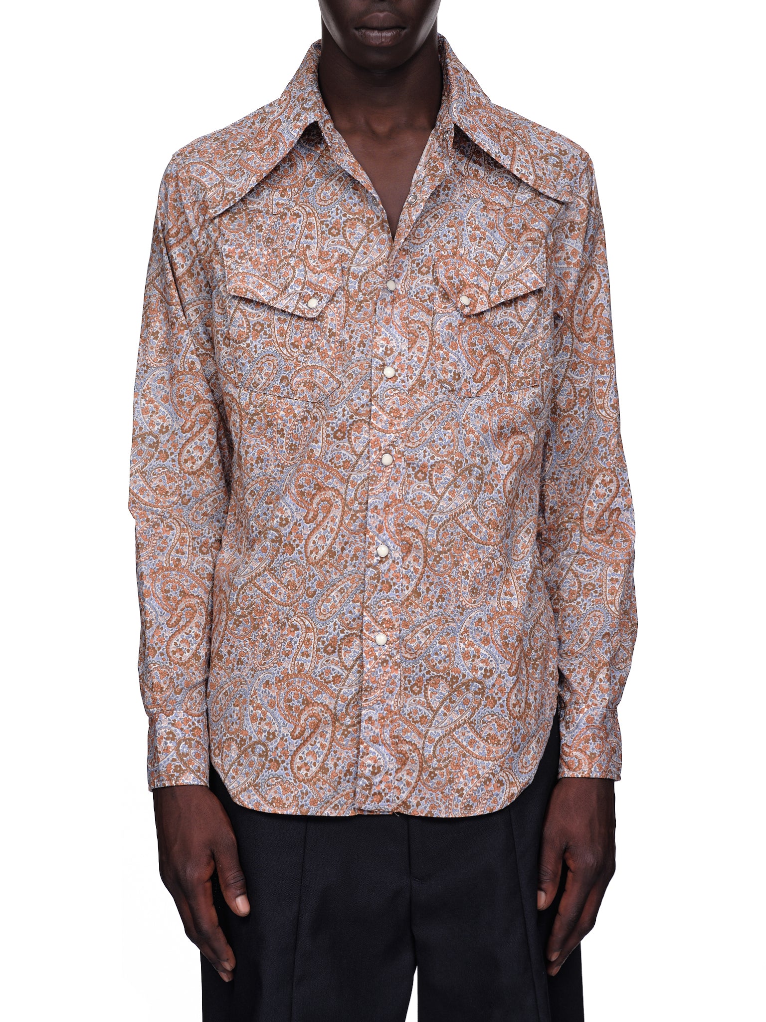 Kapital Paisley Western Shirt | H.Lorenzo - front