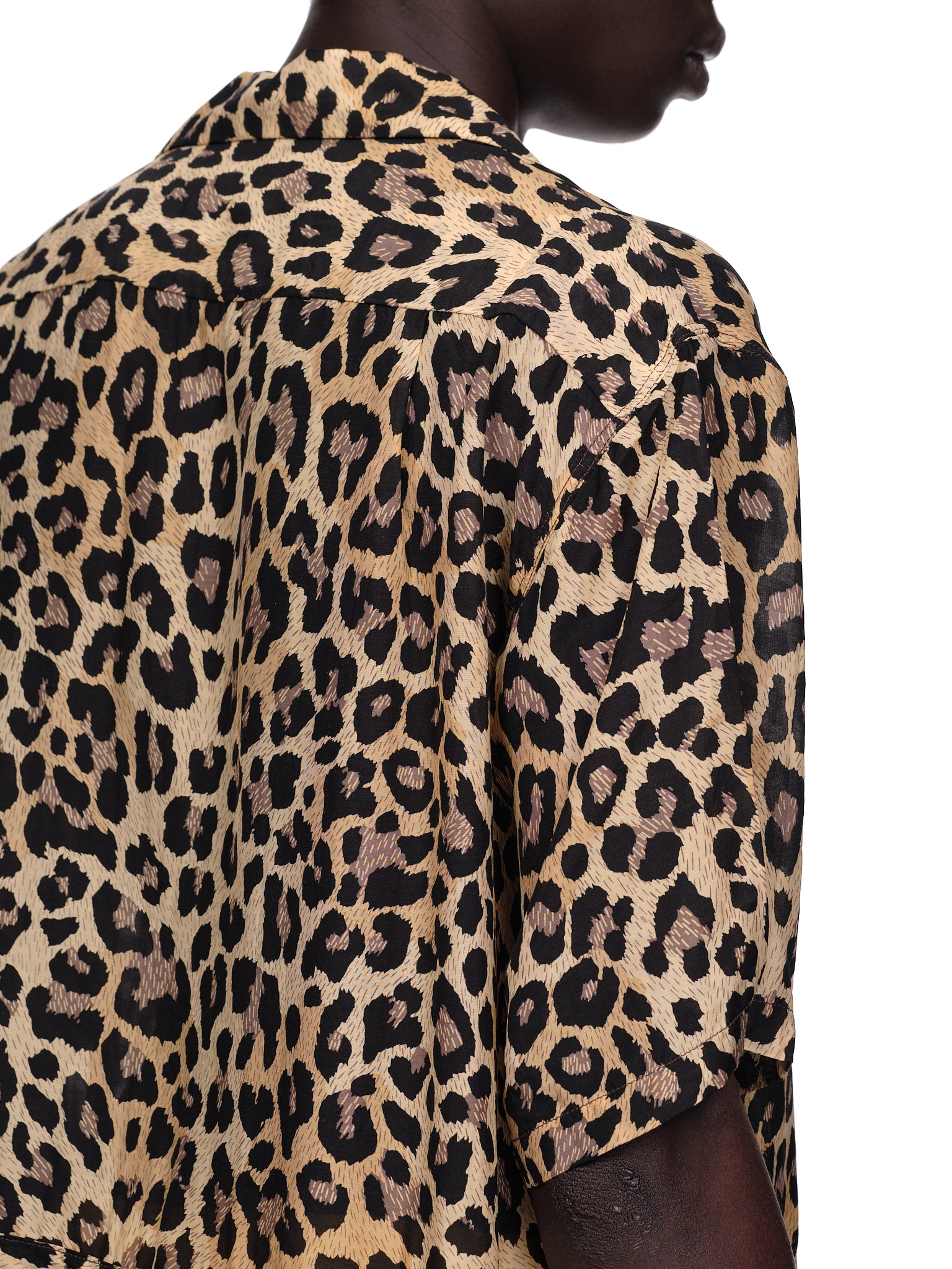 Kapital Leopard Print Aloha Shirt | H.Lorenzo - detail