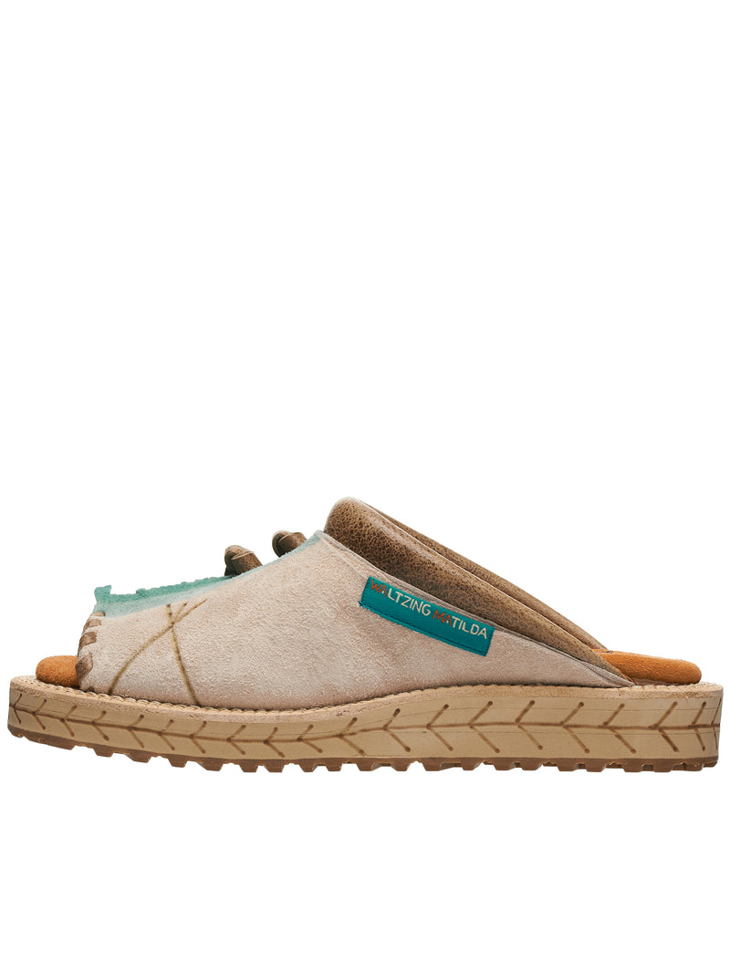 Kapital Fringed Leather Slides | H. Lorenzo - side 2