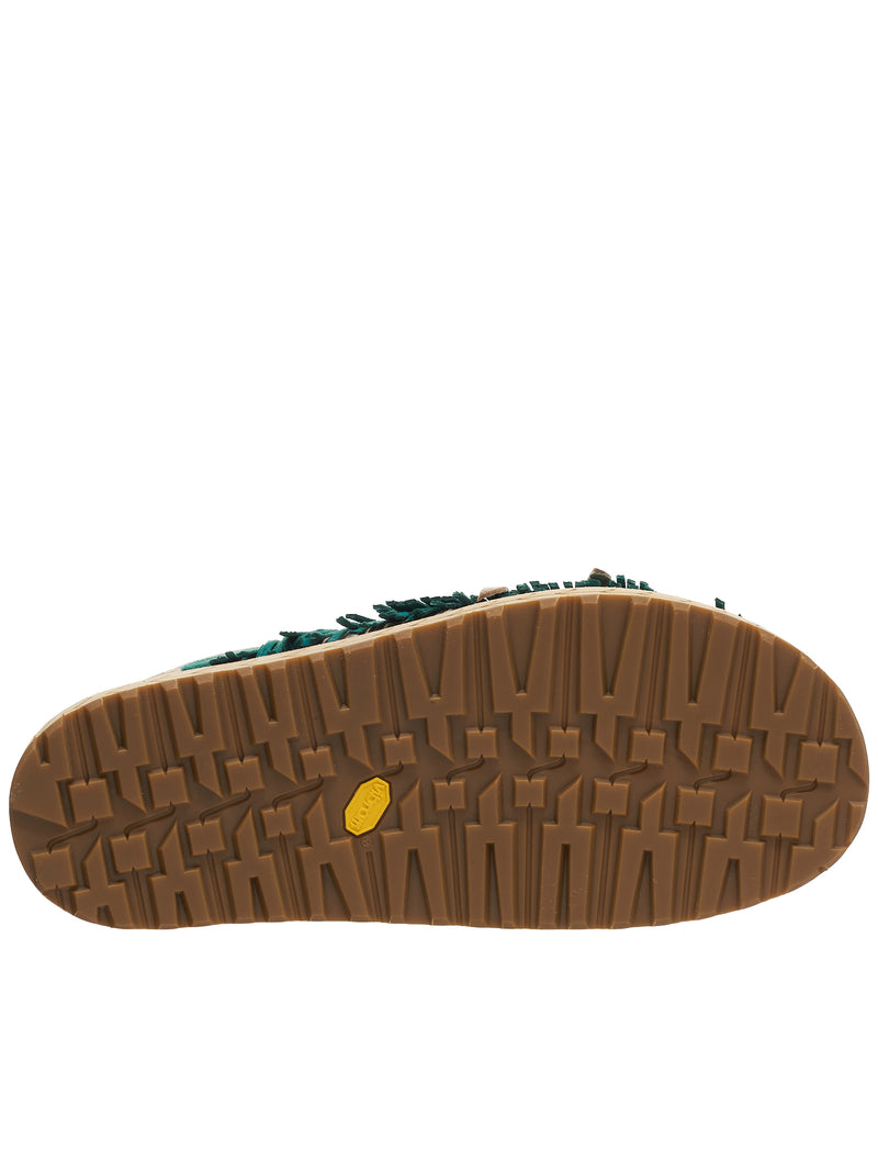 Kapital Fringed Leather Slides | H. Lorenzo - bottom