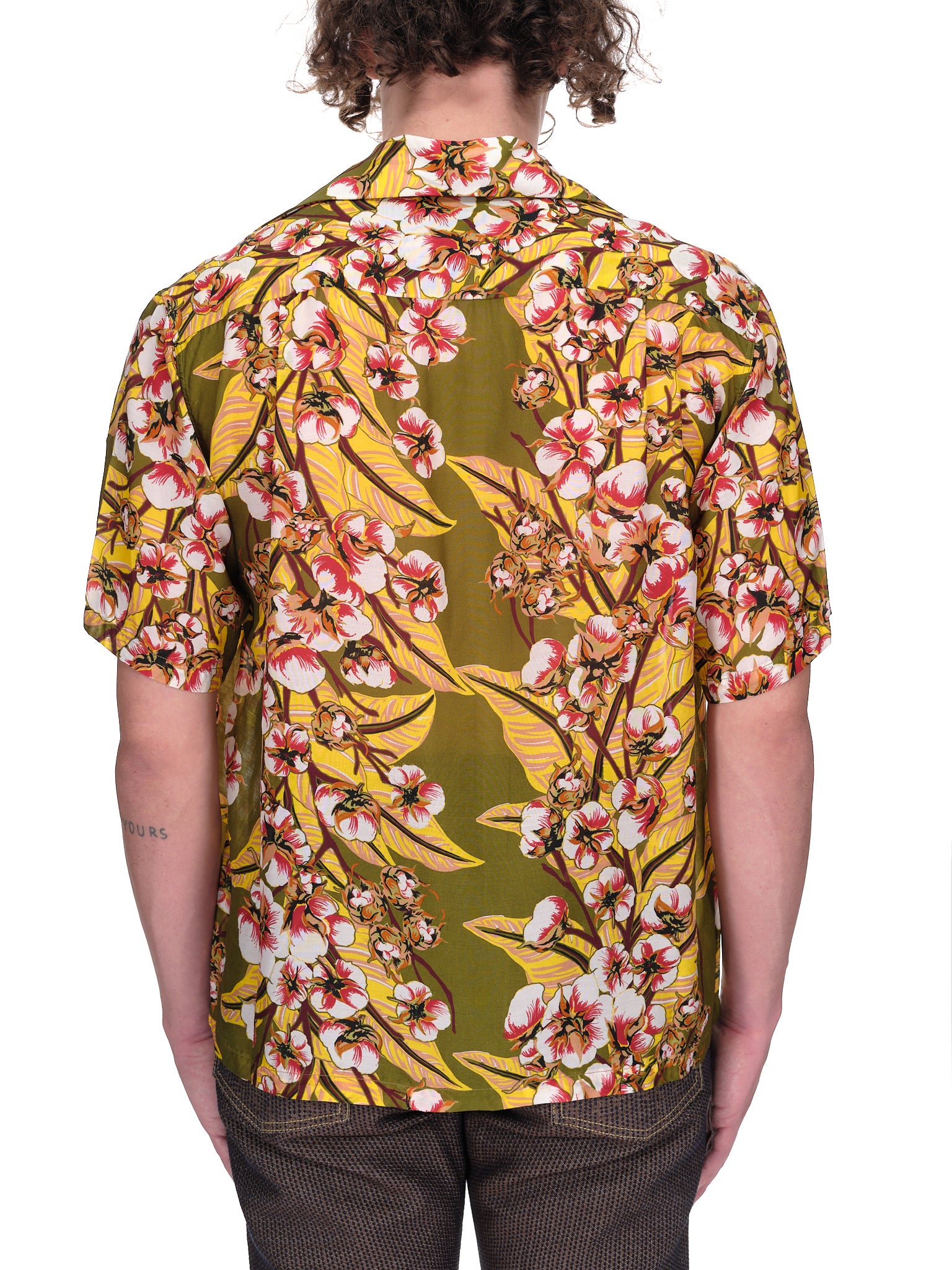 Kapital Floral Print Button Up Shirt | H. Lorenzo - back