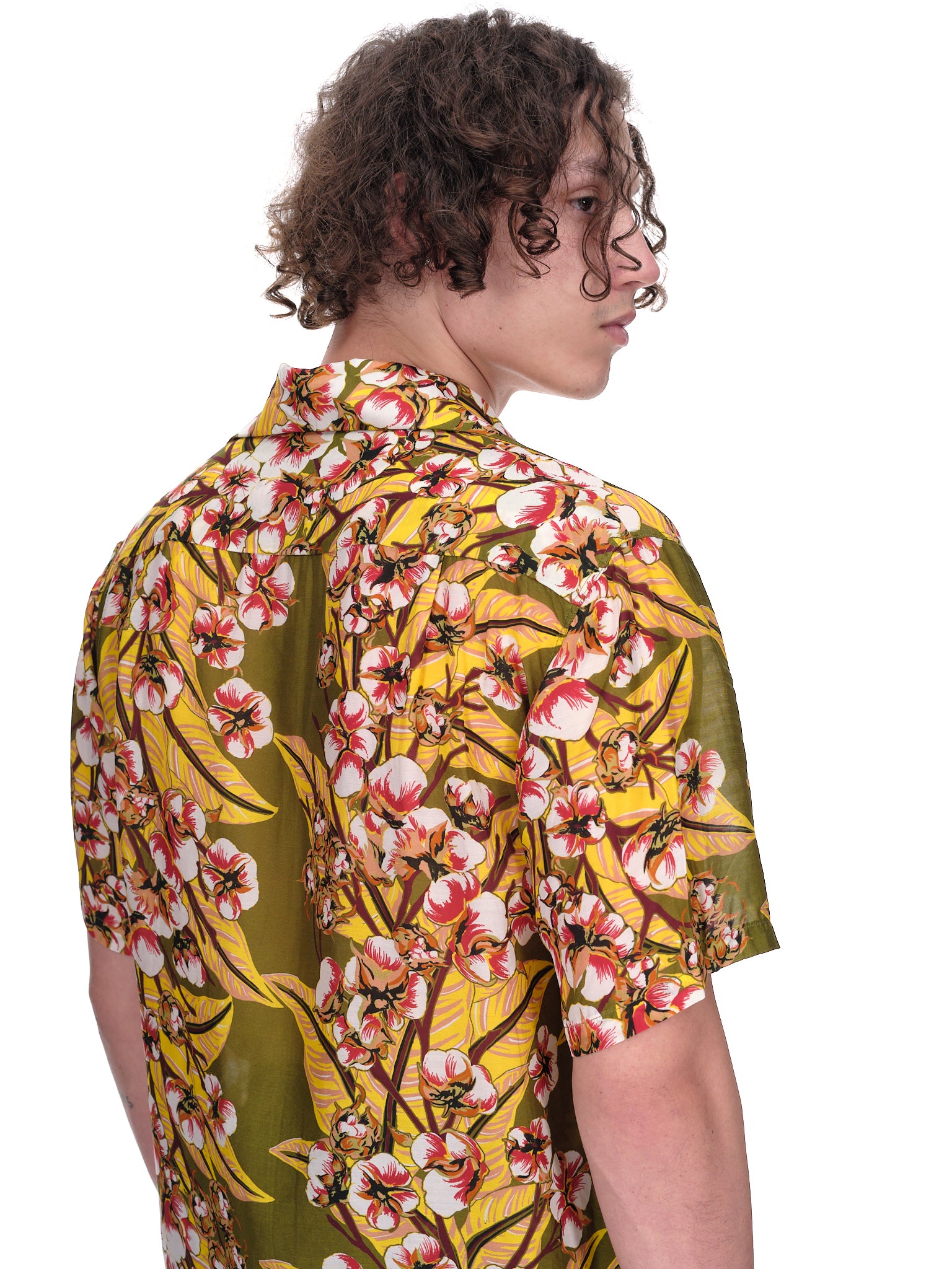 Kapital Floral Print Button Up Shirt | H. Lorenzo - detail 