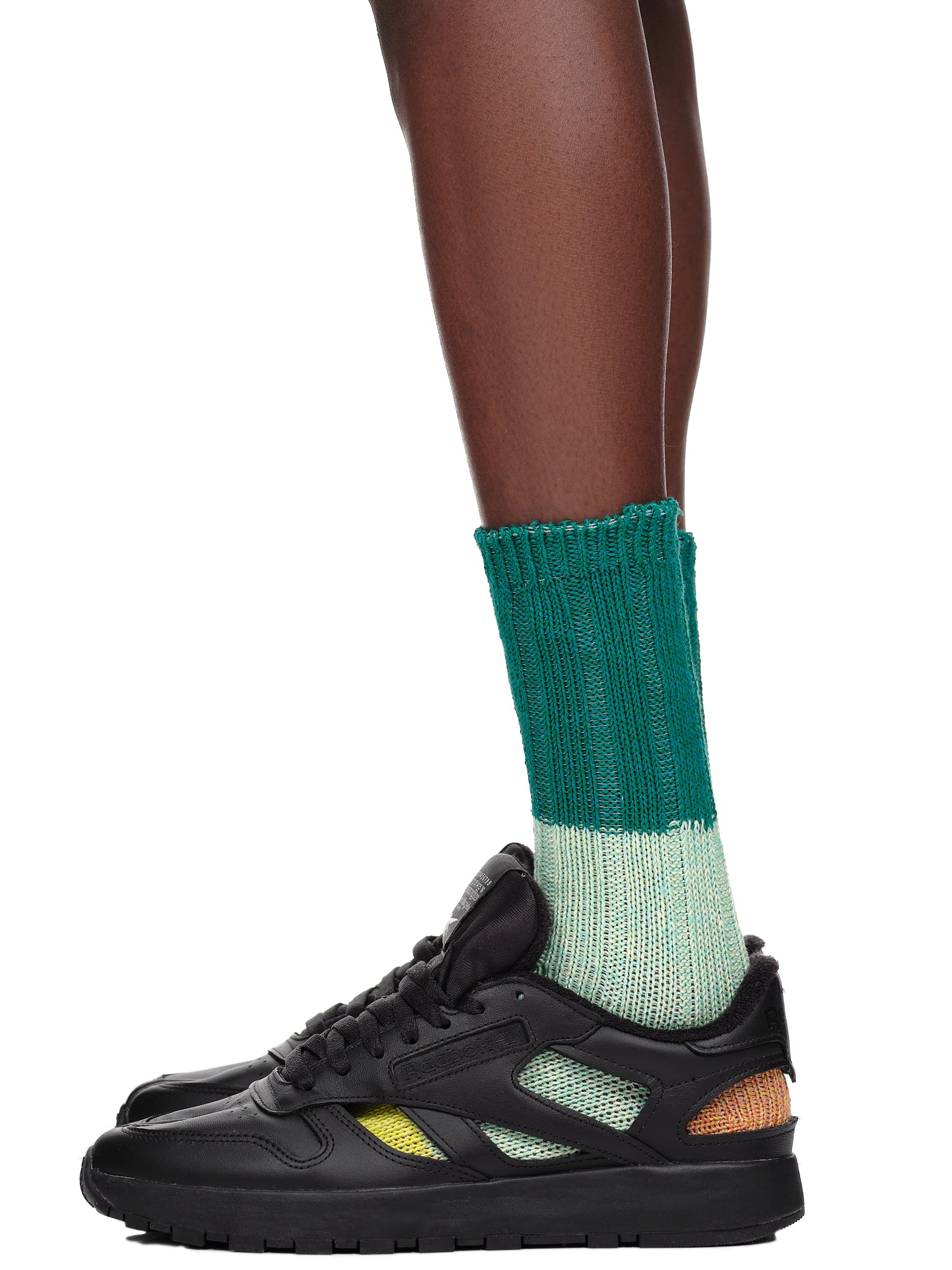 Kapital Jacquard Color-Block Socks | H. Lorenzo - side 