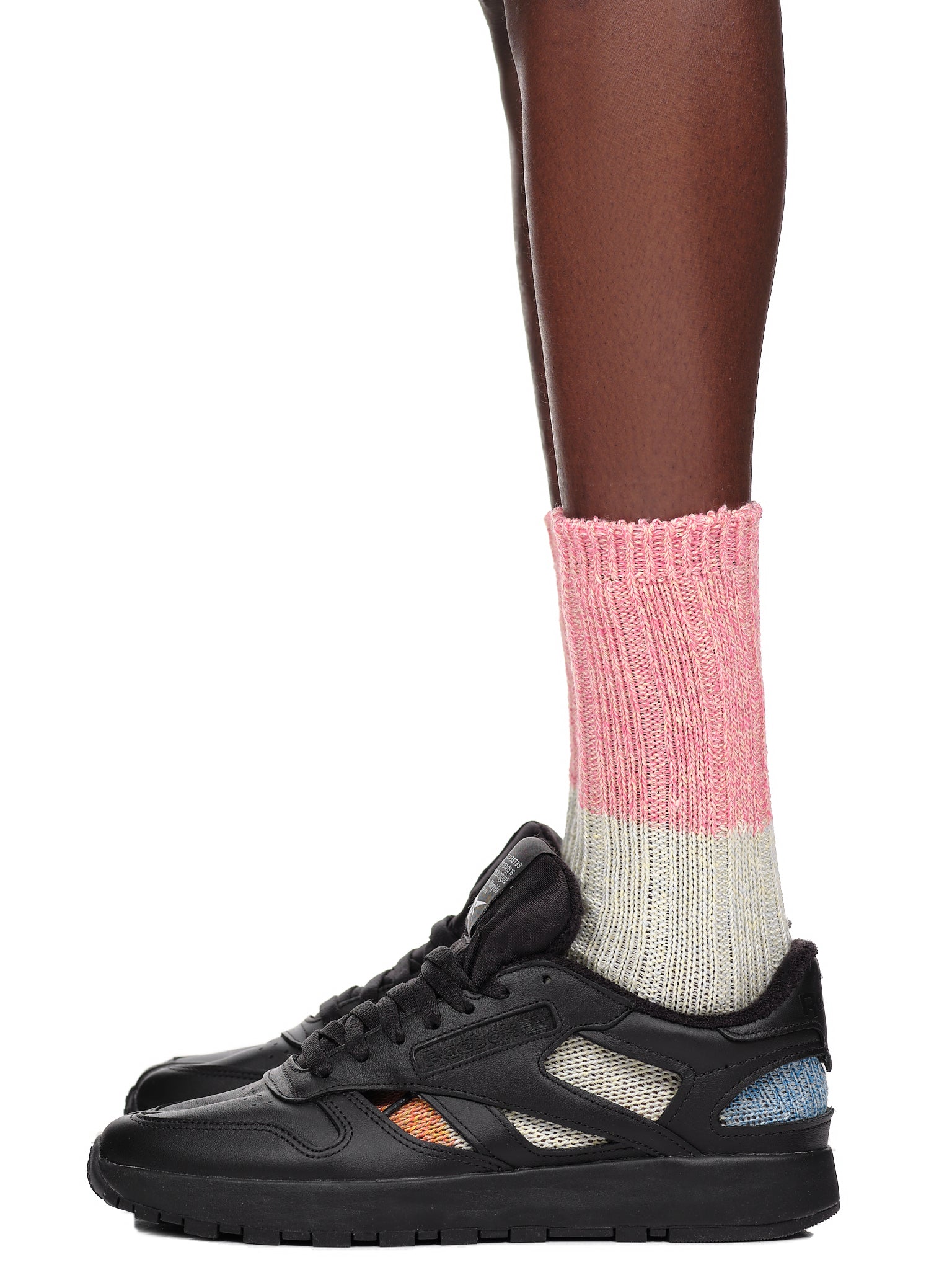Kapital Jacquard Color Block Socks | H. Lorenzo - side 