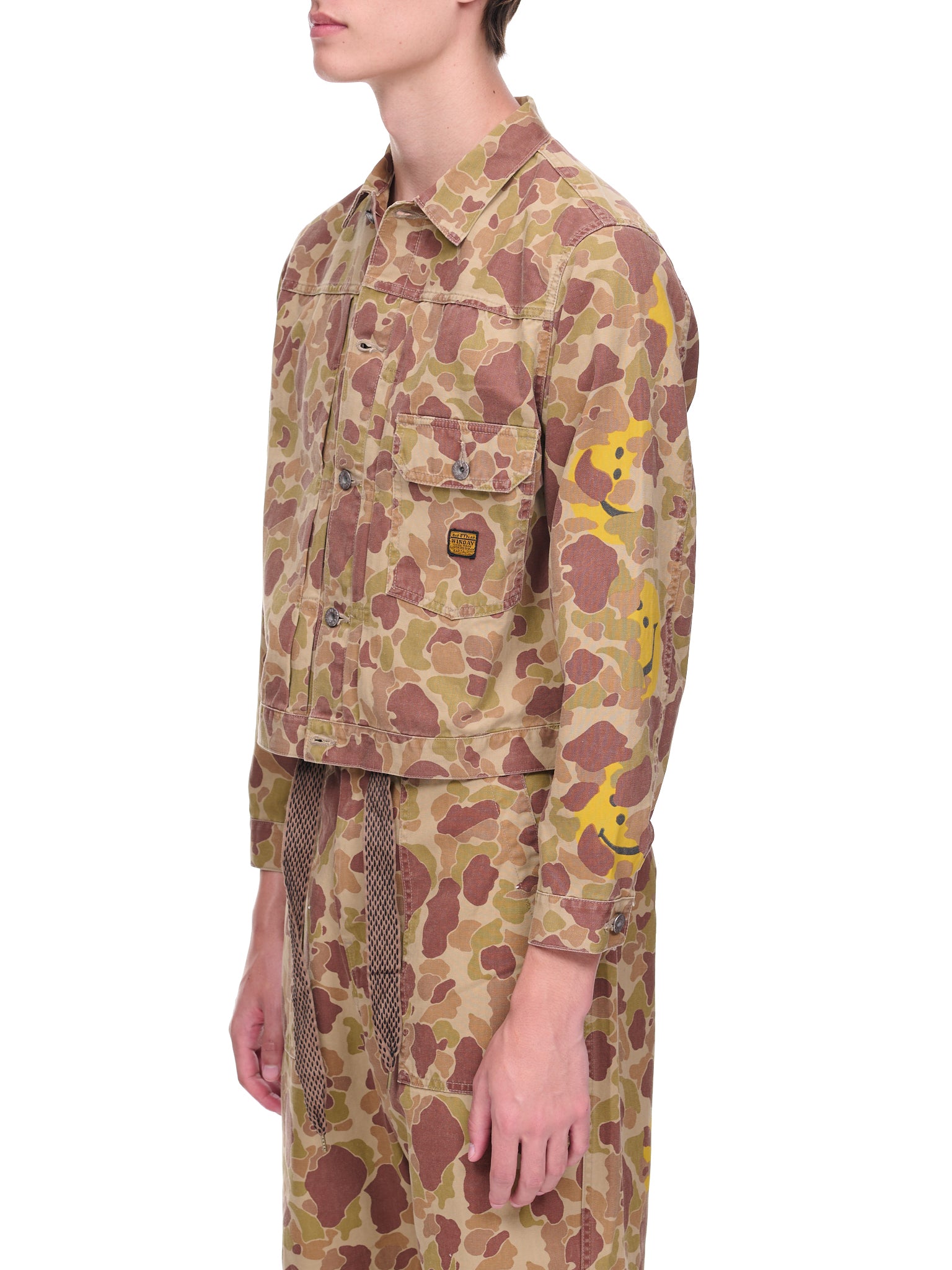 Happy Camouflage Jacket (K2209LJ024-BEIGE-KHAKI)