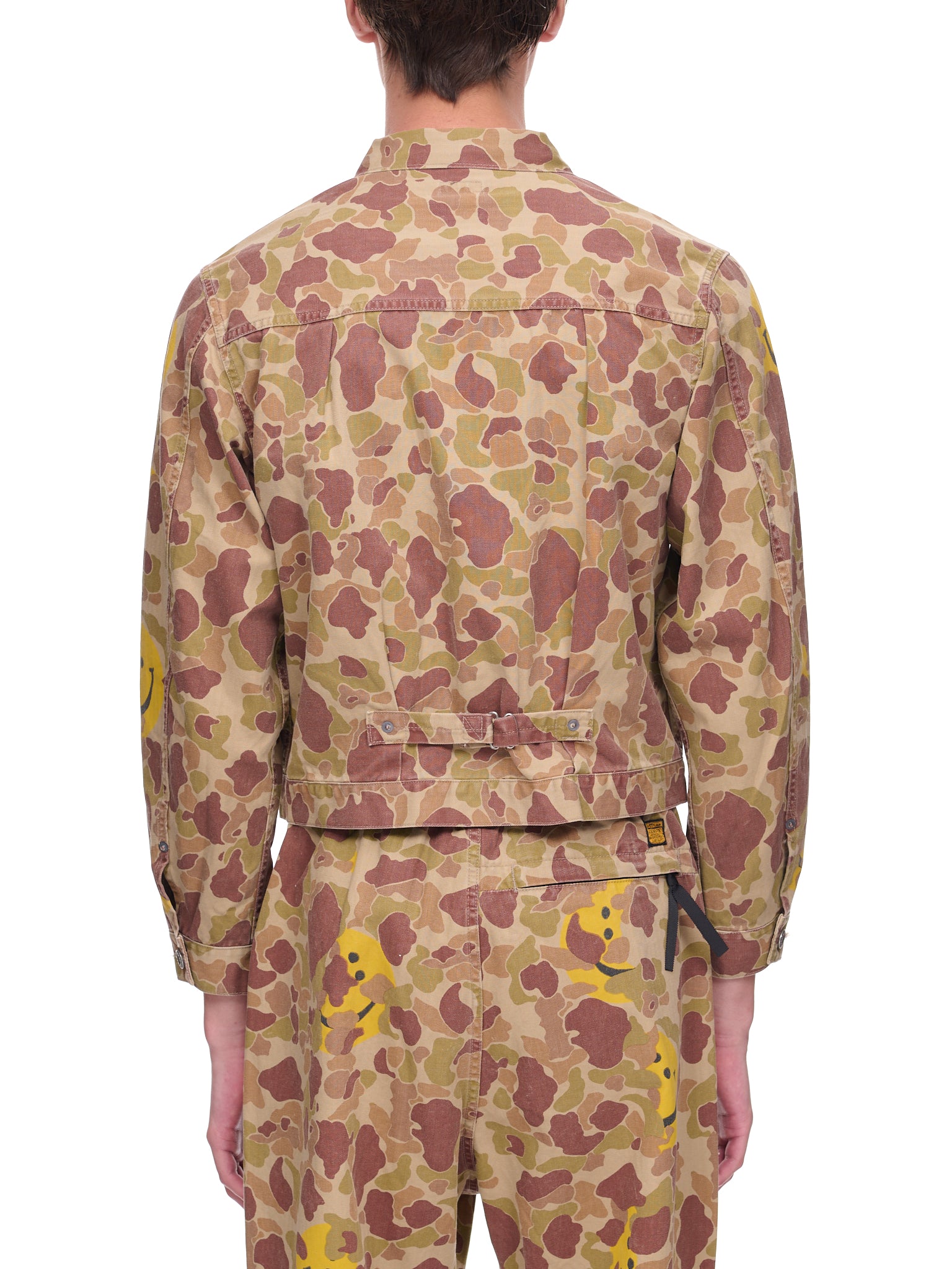 Happy Camouflage Jacket (K2209LJ024-BEIGE-KHAKI)
