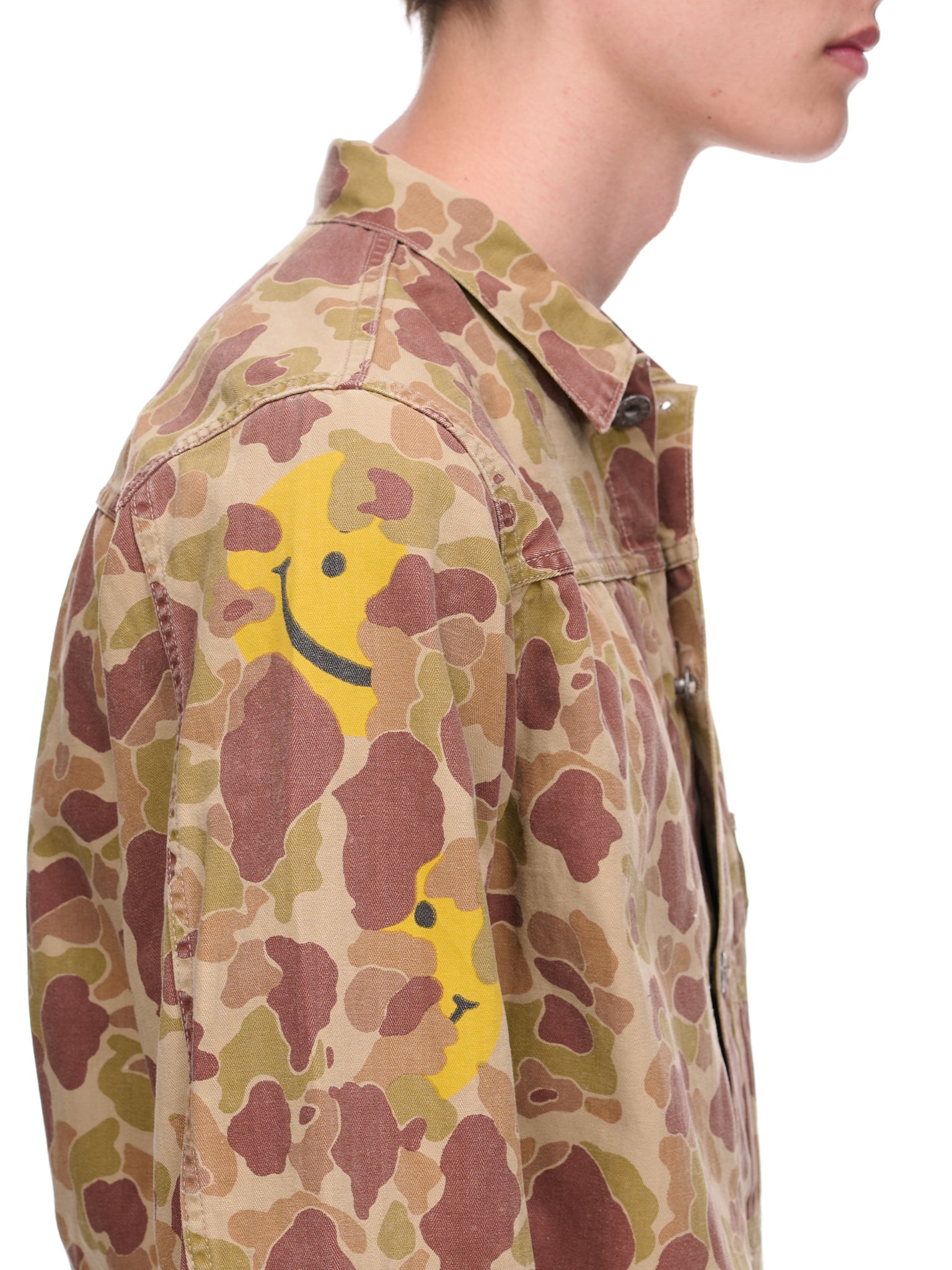 Happy Camouflage Jacket (K2209LJ024-BEIGE-KHAKI)