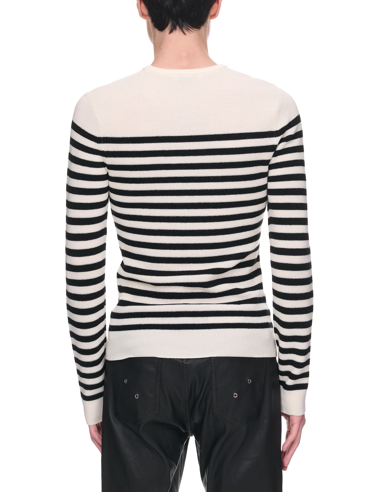 JW ANDERSON Stripe Glove Crewneck Jumper | H. Lorenzo - back