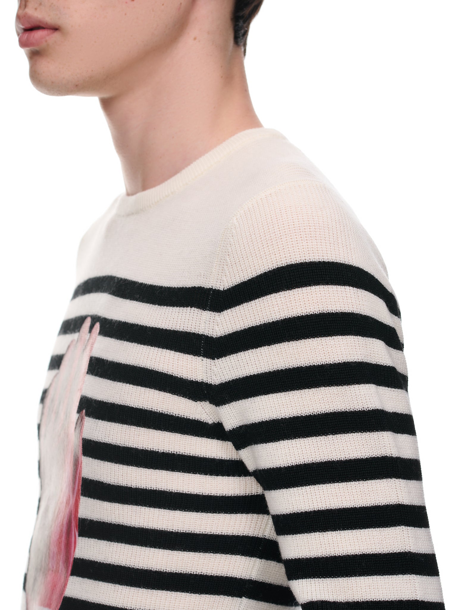 JW ANDERSON Stripe Glove Crewneck Jumper | H. Lorenzo - detail 1