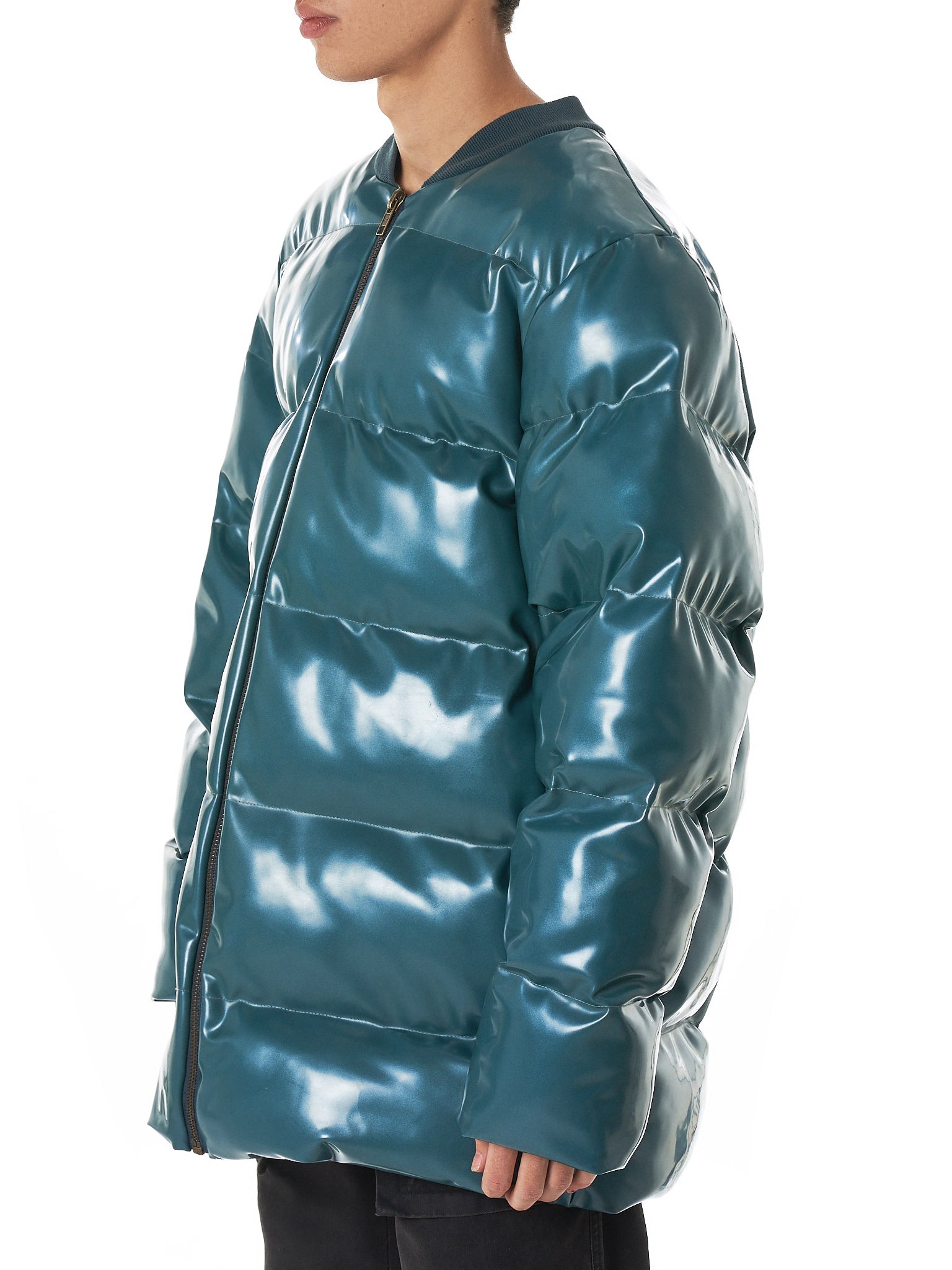 Arthur Avellano Latex Jacket - Hlorenzo Side