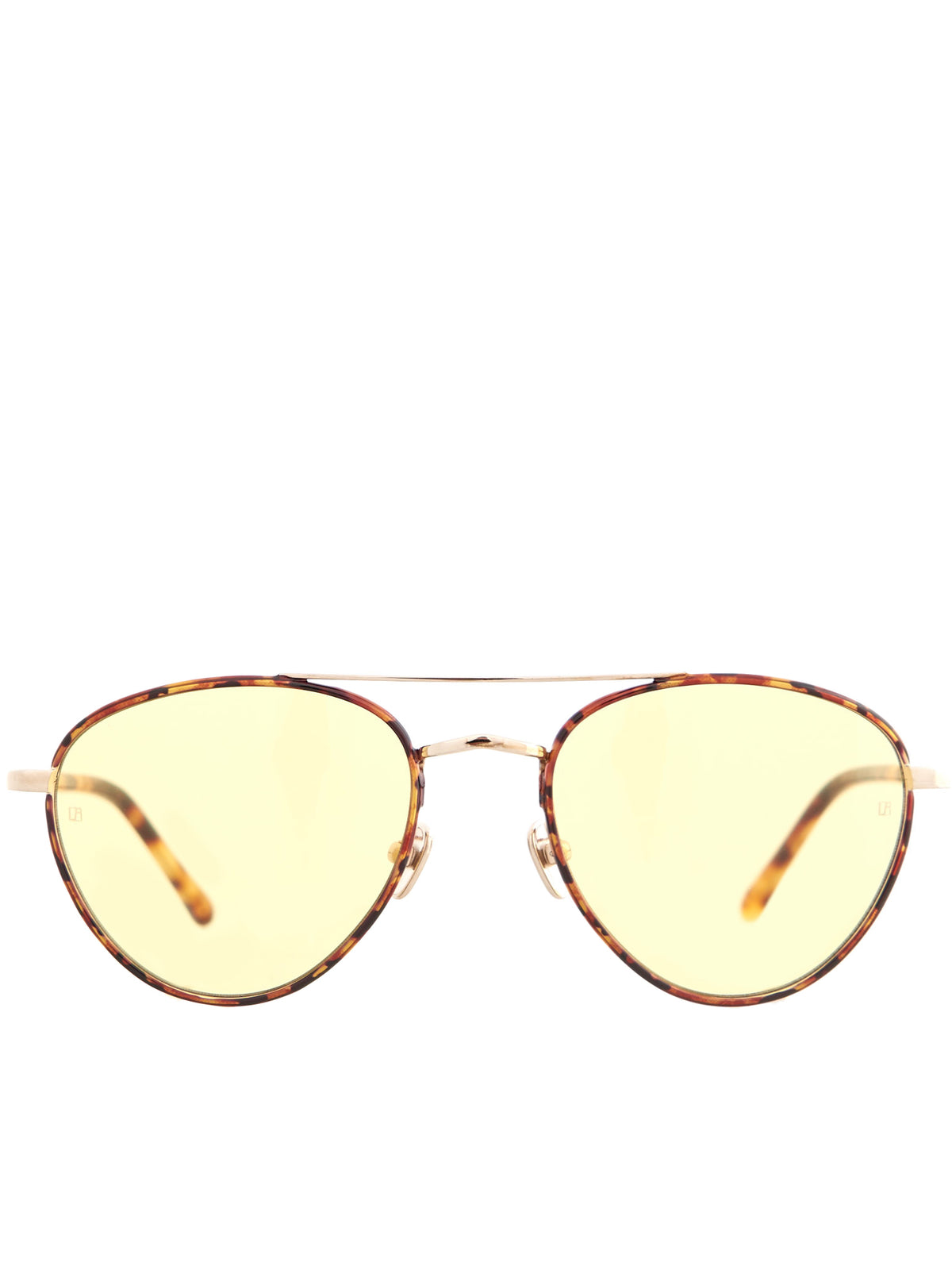 Aviator Sunglasses (LFL954C7SUN-GOLD-YELLOW)