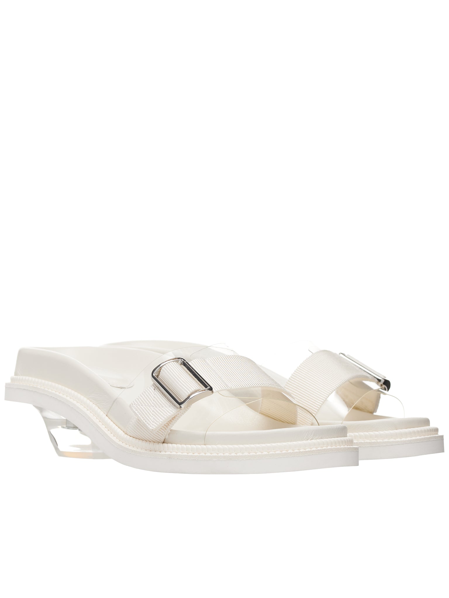 Perspex Heel Slides (LH11-0743-CLEAR)