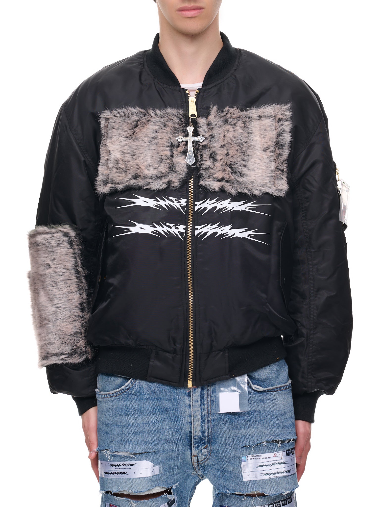 Omicron Lockdown Gambler Jacket (LOCK-DOWN-PUFF-BLACK)