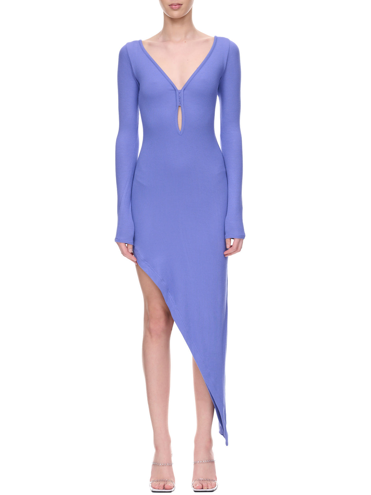 LAMA JOUNI Slanted Dress | H.Lorenzo - front