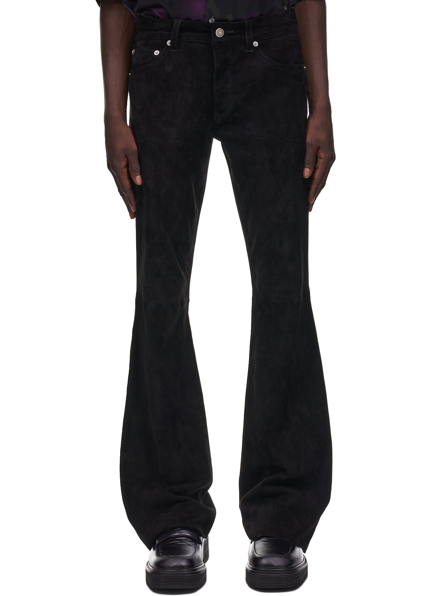 Coût De La Liberté Flare Trousers | H. Lorenzo - front