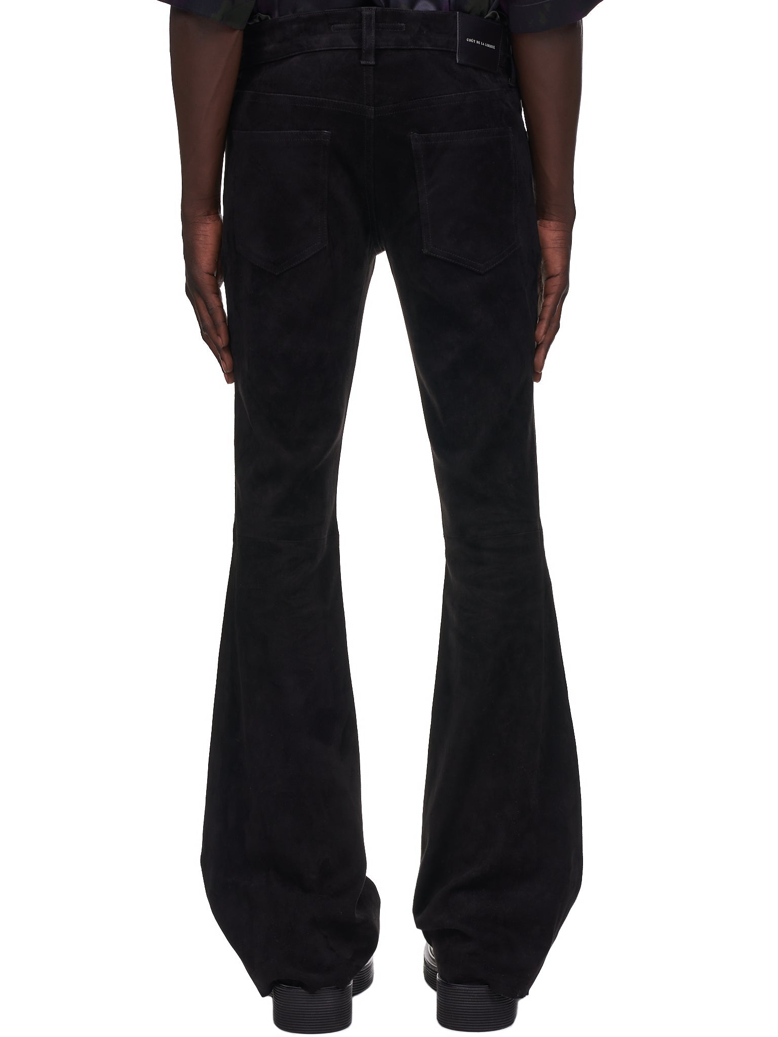 Coût De La Liberté Flare Trousers | H. Lorenzo - back