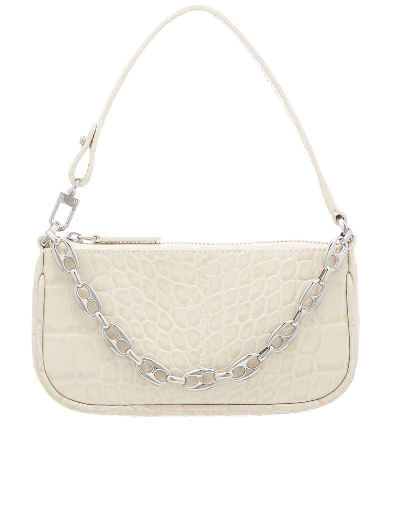 Mini Rachel Croco Bag (MINI-RACHEL-CREAM-CROCO-EMBOSE)