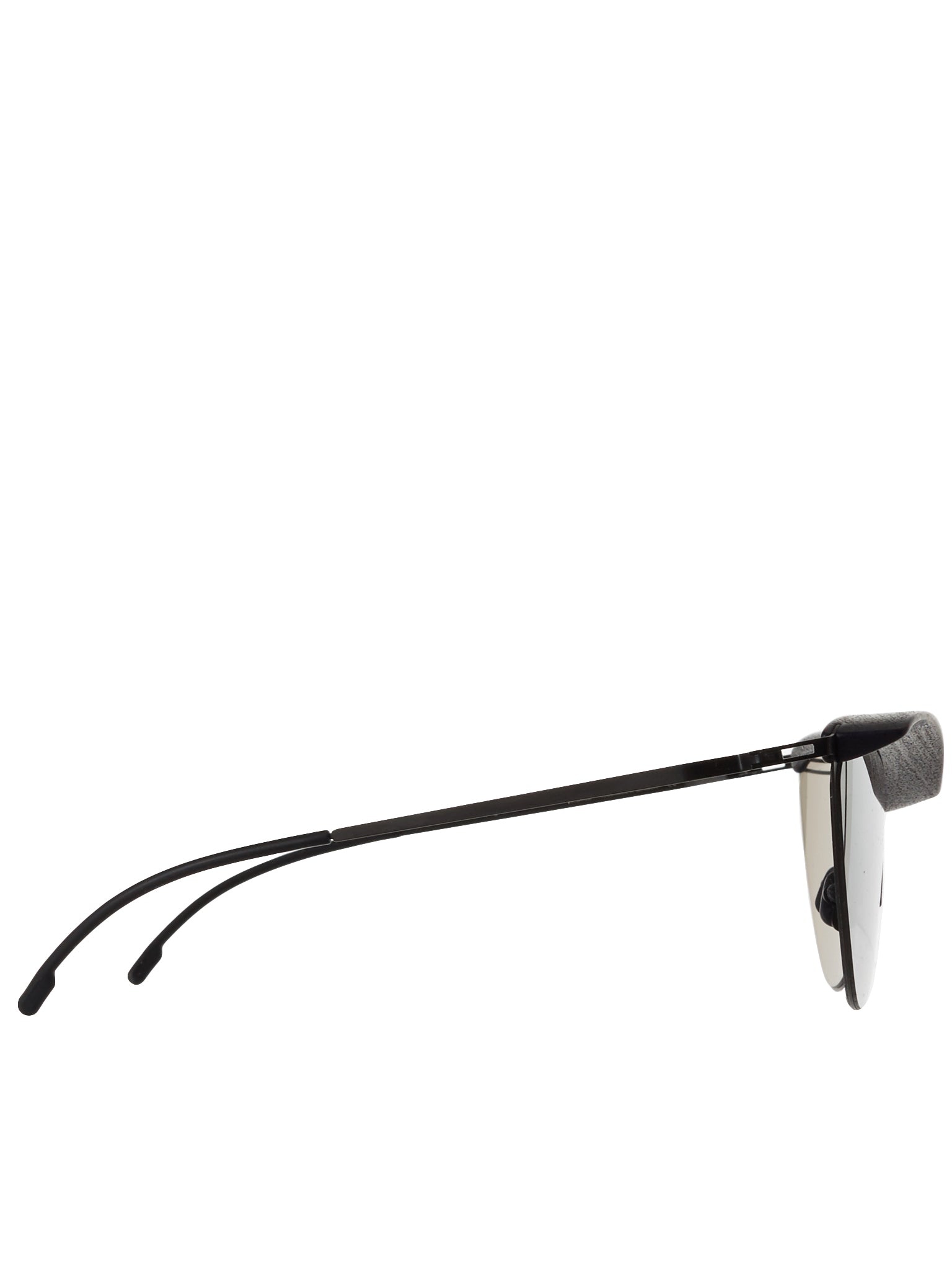 'MMECHO002' Cat Eye Sunglasses (MMECHO002-MH6-PBLK-BLK-DGREY)