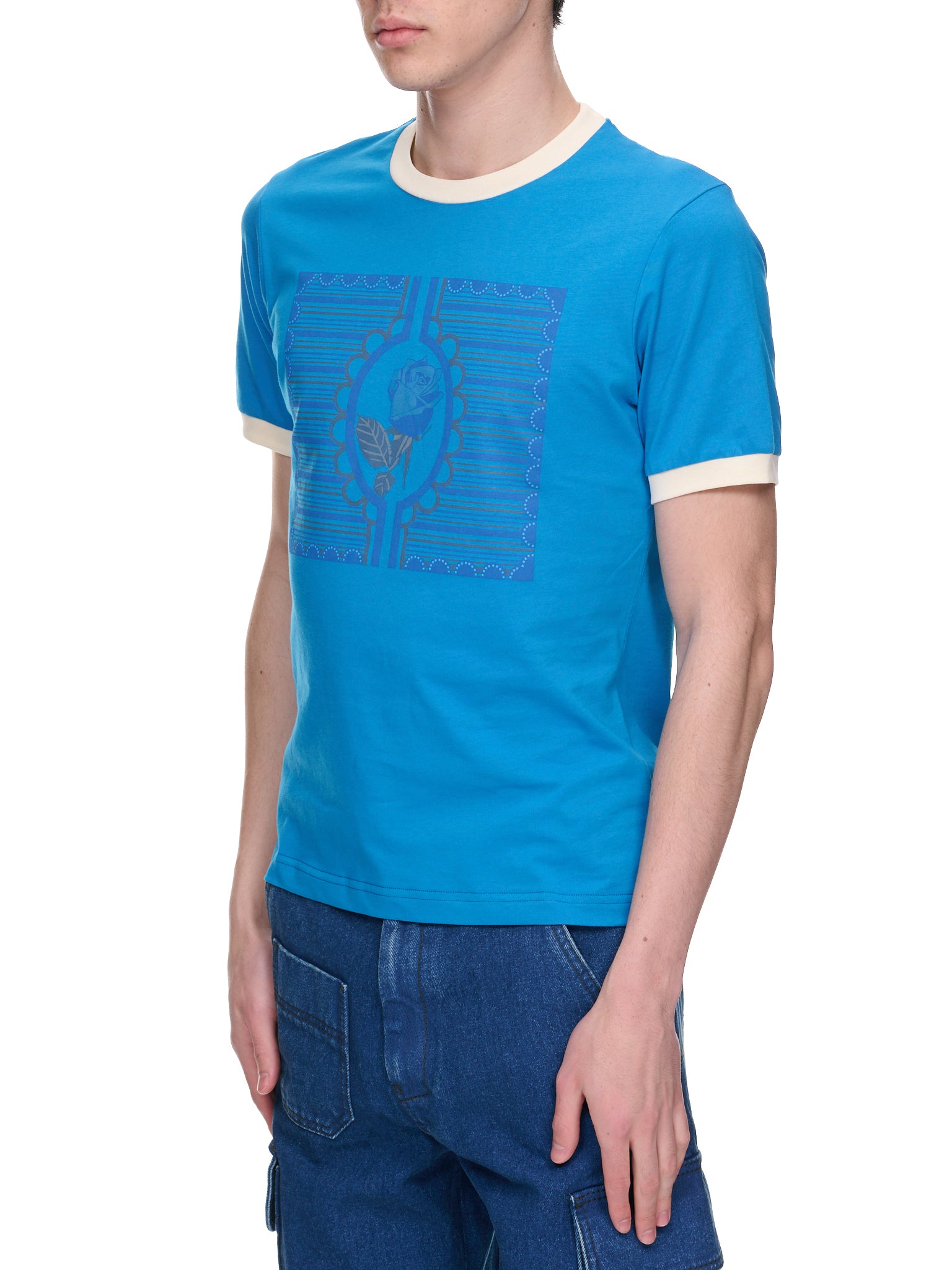 Essence T-Shirt (MS23JE08-JE01-500-BLUE)