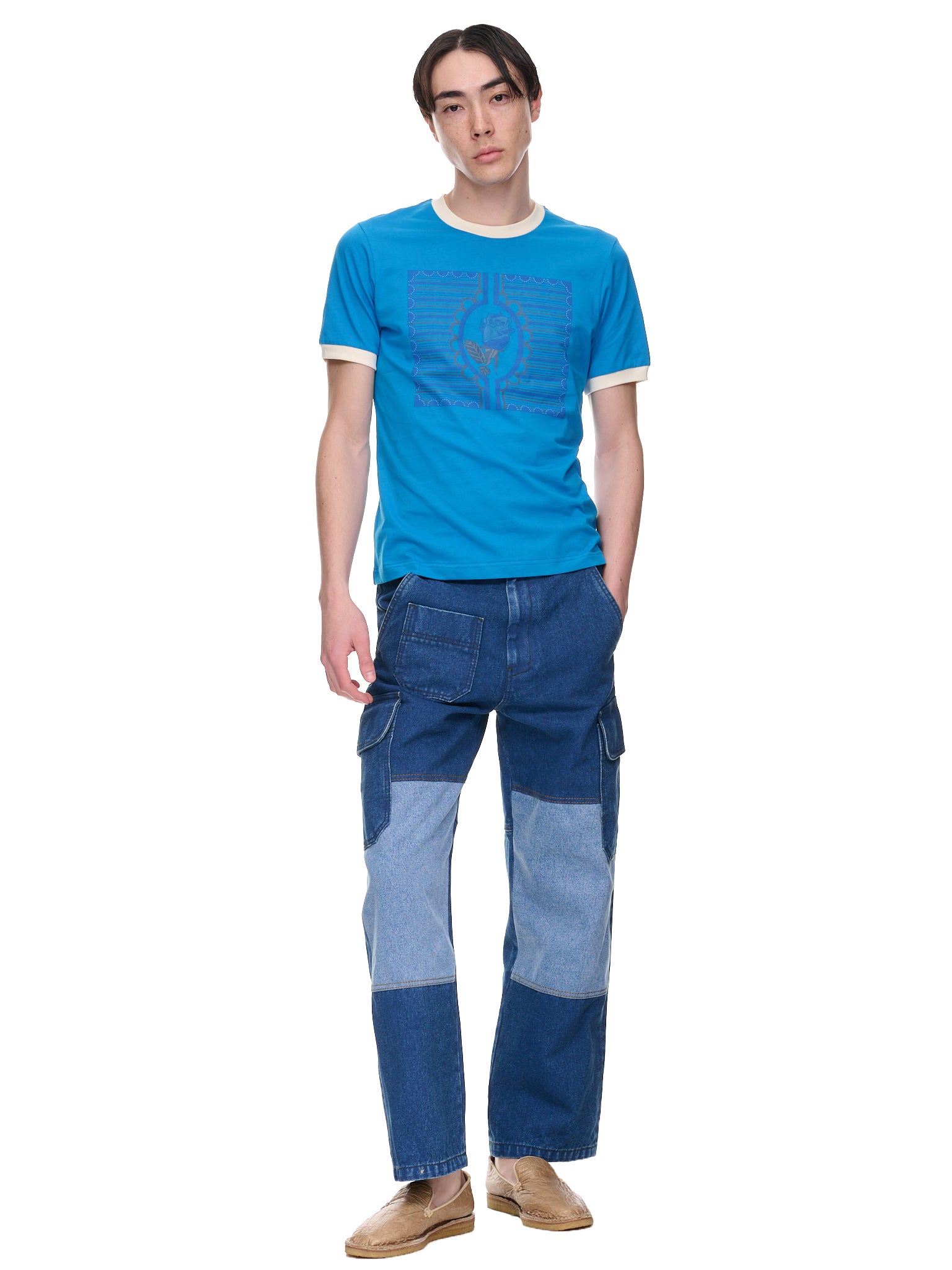 Essence T-Shirt (MS23JE08-JE01-500-BLUE)