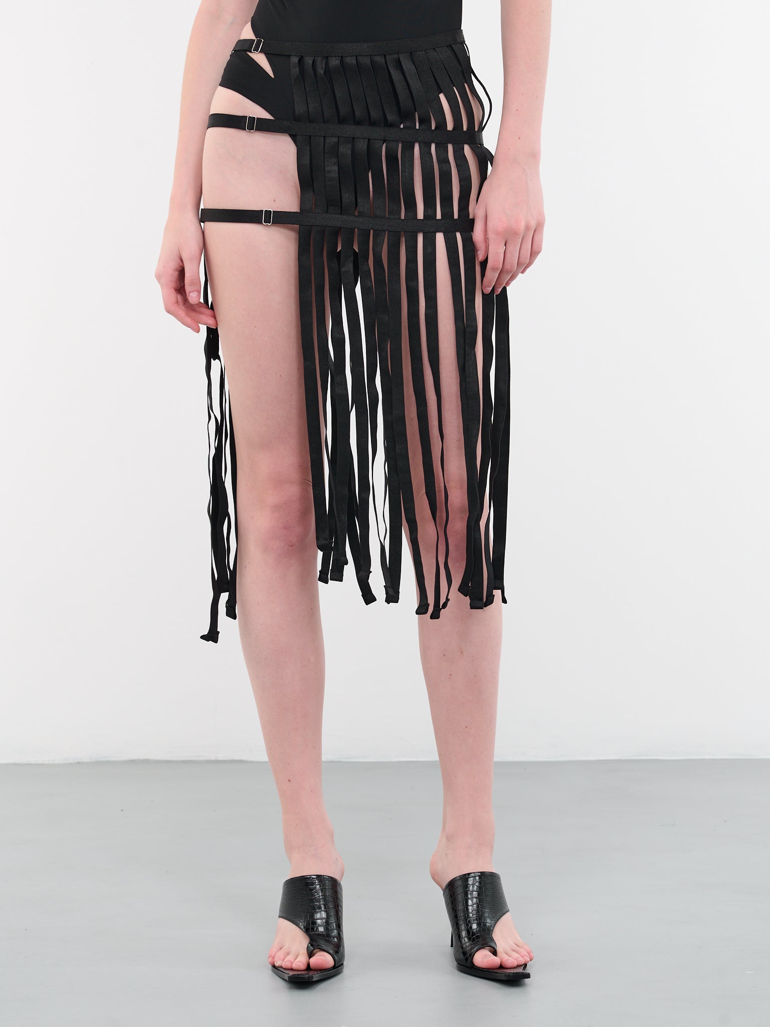Elastic Skirt (MZM-SK-B03-BLACK)