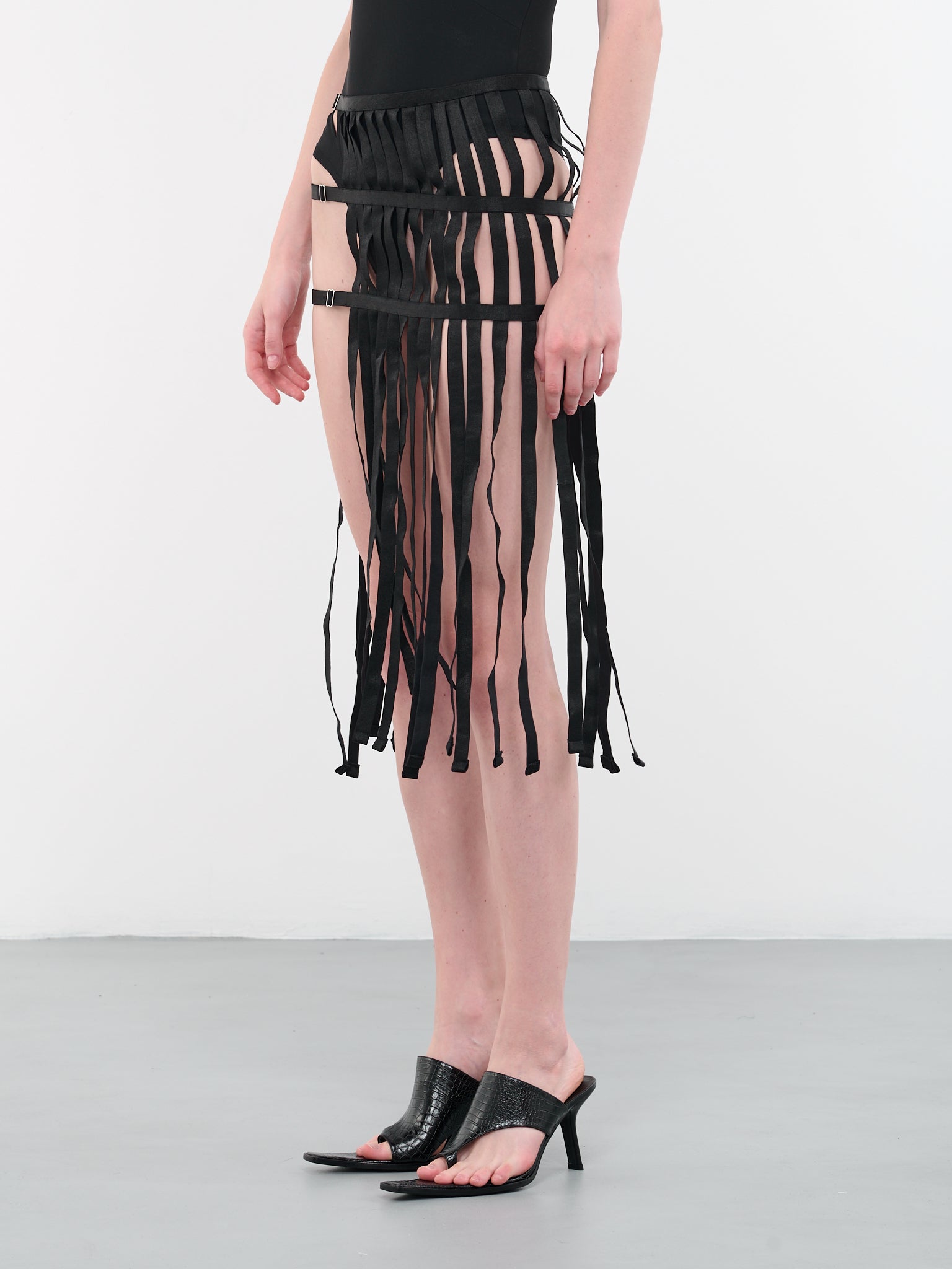 Elastic Skirt (MZM-SK-B03-BLACK)