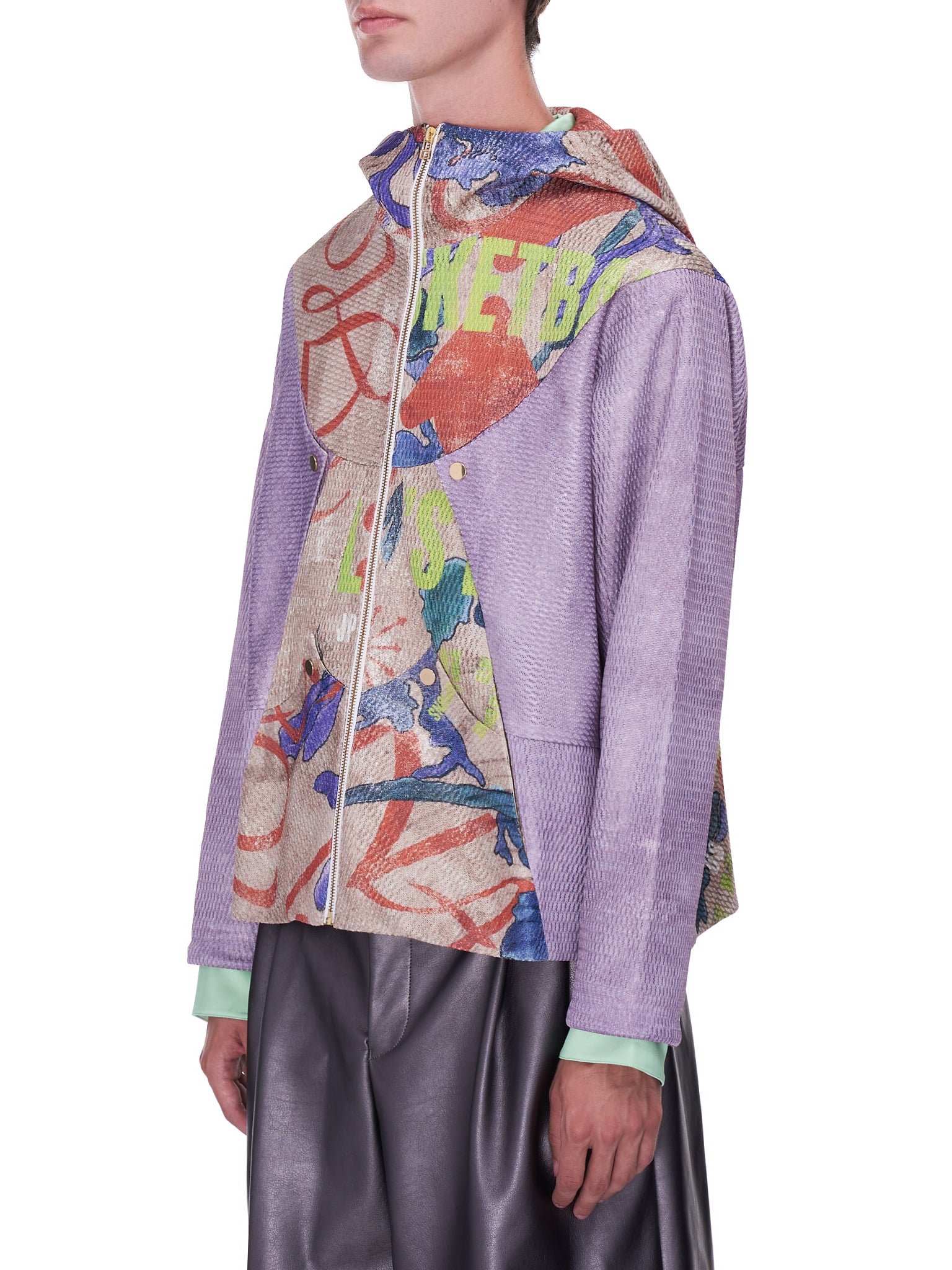 Namesake Hayden Paneled Windbreaker | H. Lorenzo - side 