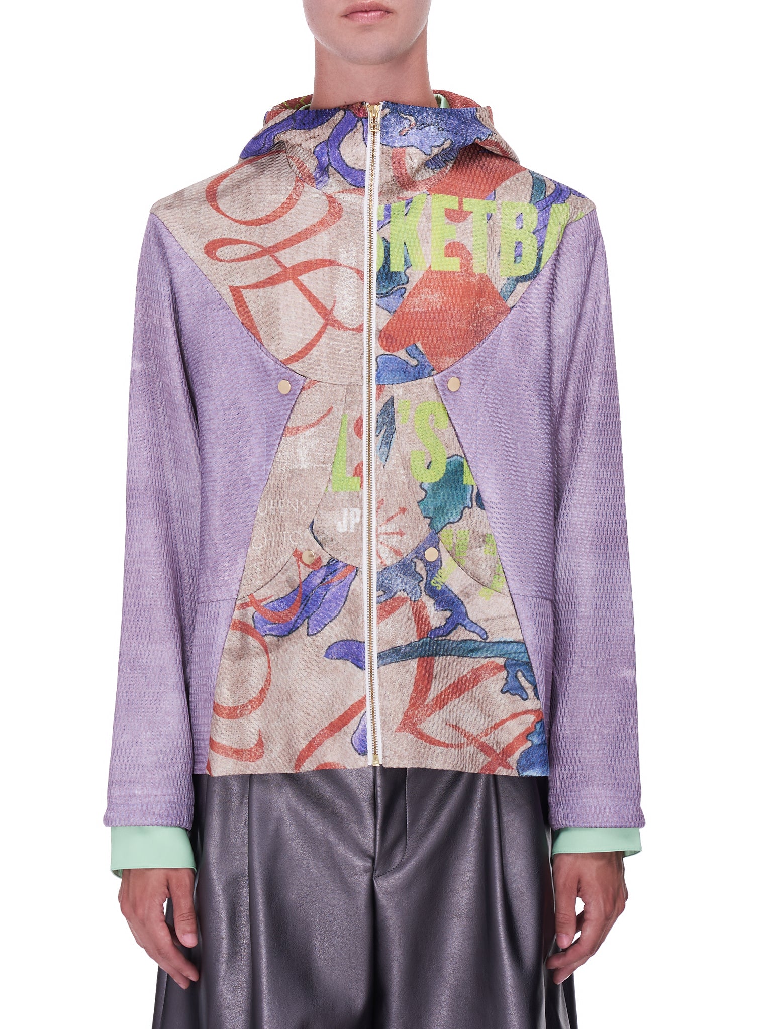 Namesake Hayden Paneled Windbreaker | H. Lorenzo - front