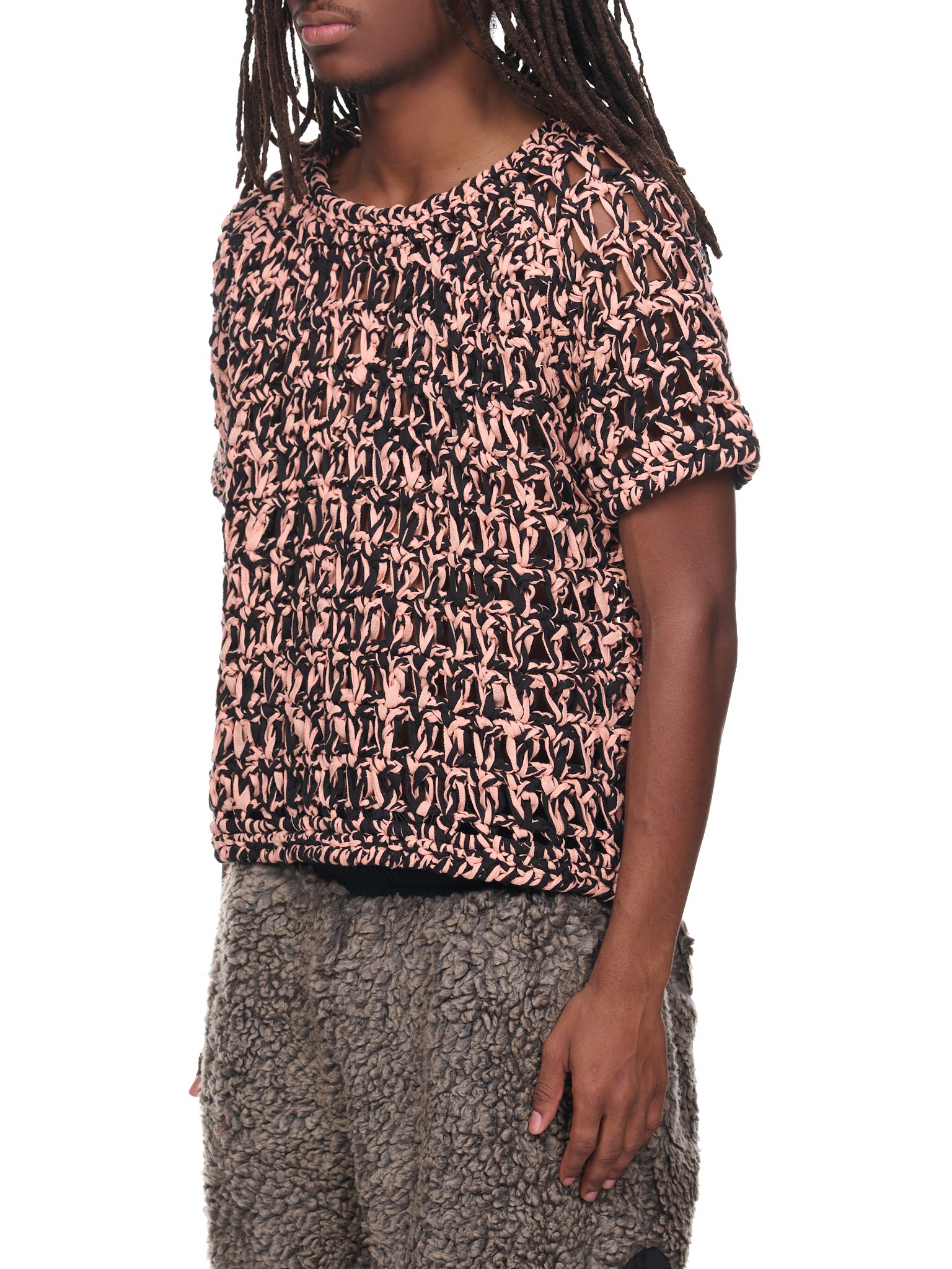 Mickey Cropped Net Shirt (N3-KN-03-MICKEY-NASH)