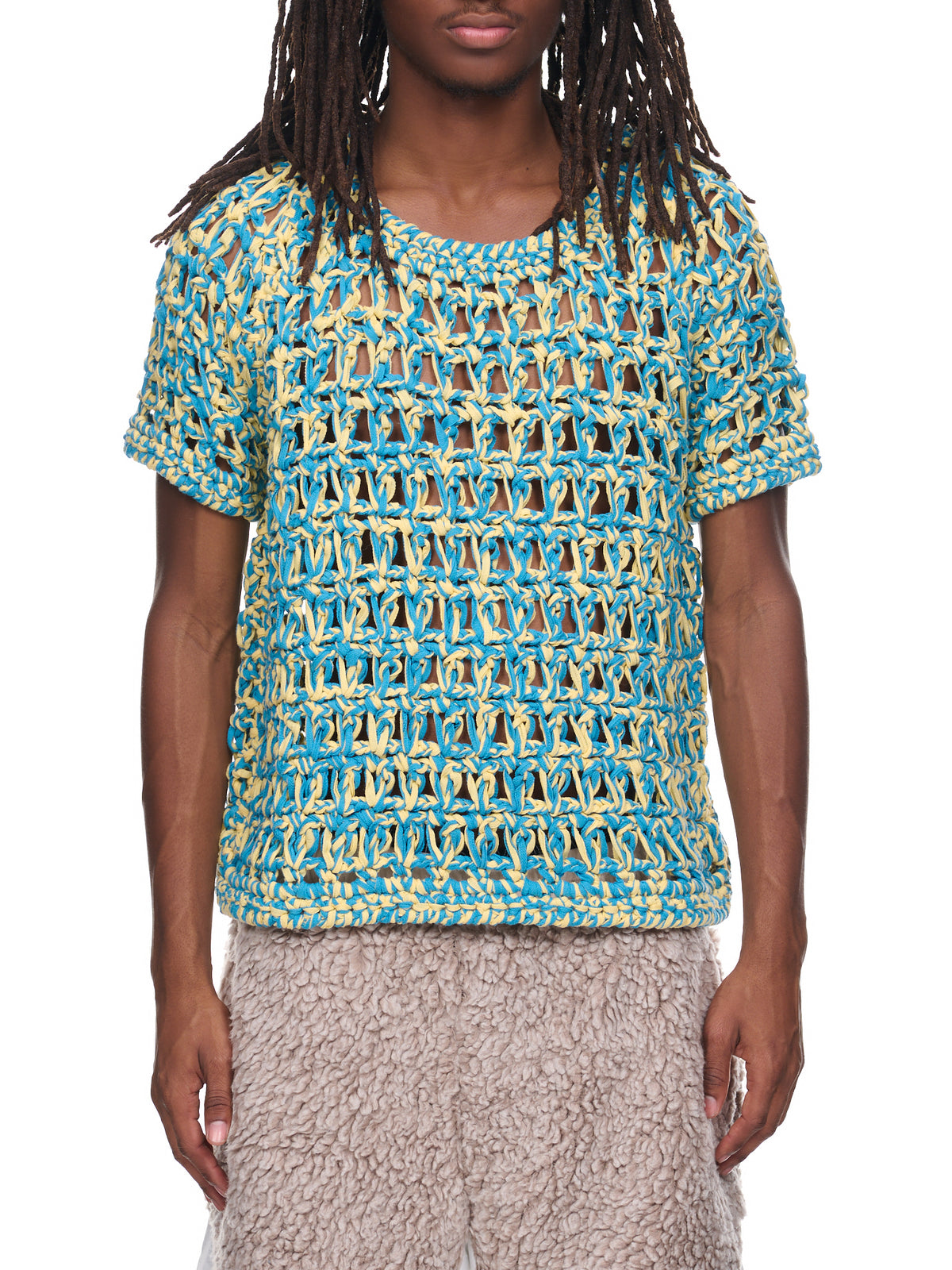 Mickey Cropped Net Shirt (N3-KN-03-MICKEY-TITANS)