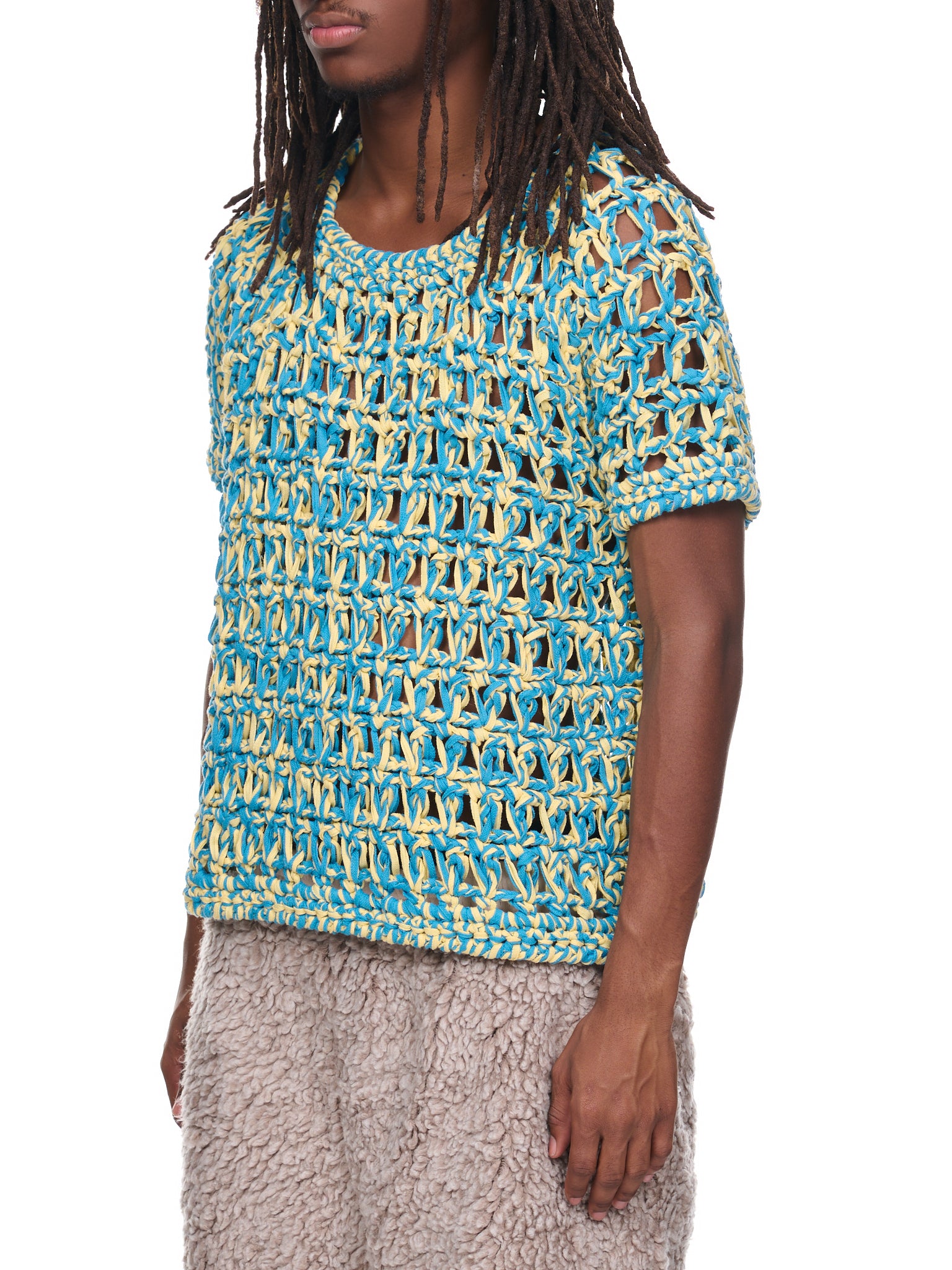 Mickey Cropped Net Shirt (N3-KN-03-MICKEY-TITANS)
