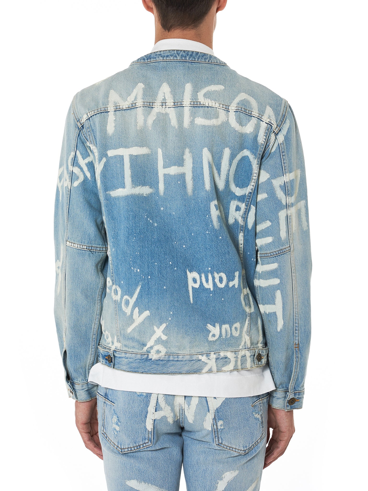 IH NOM UH NIT Denim Jacket - Hlorenzo Back