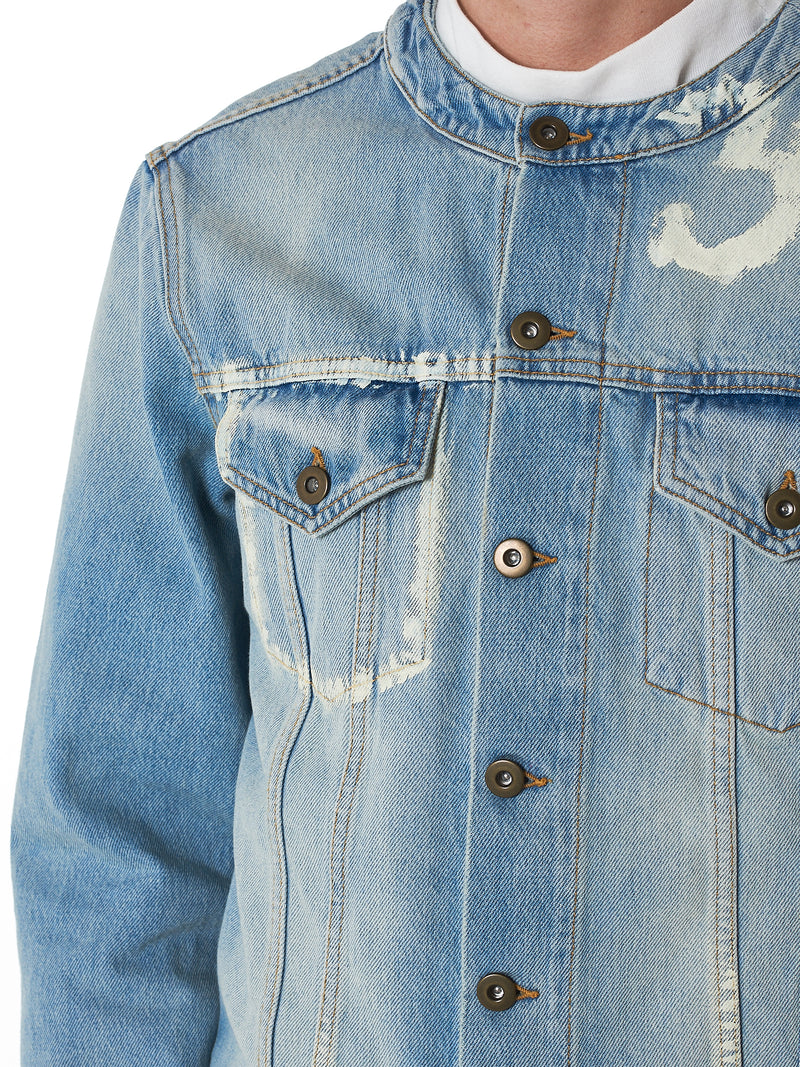 IH NOM UH NIT Denim Jacket - Hlorenzo Detail 3